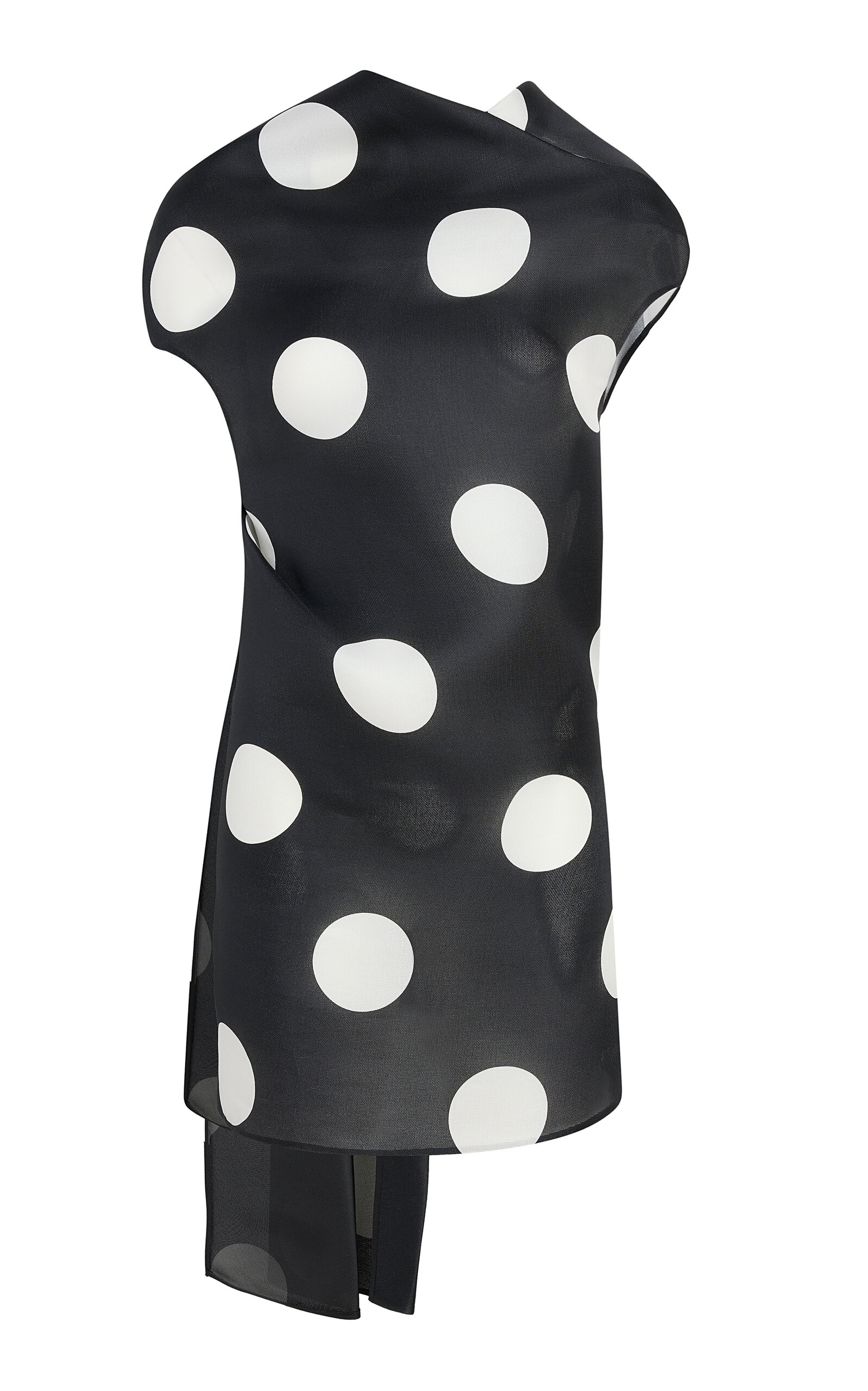 Tatia Silk Gazar Mini Dress