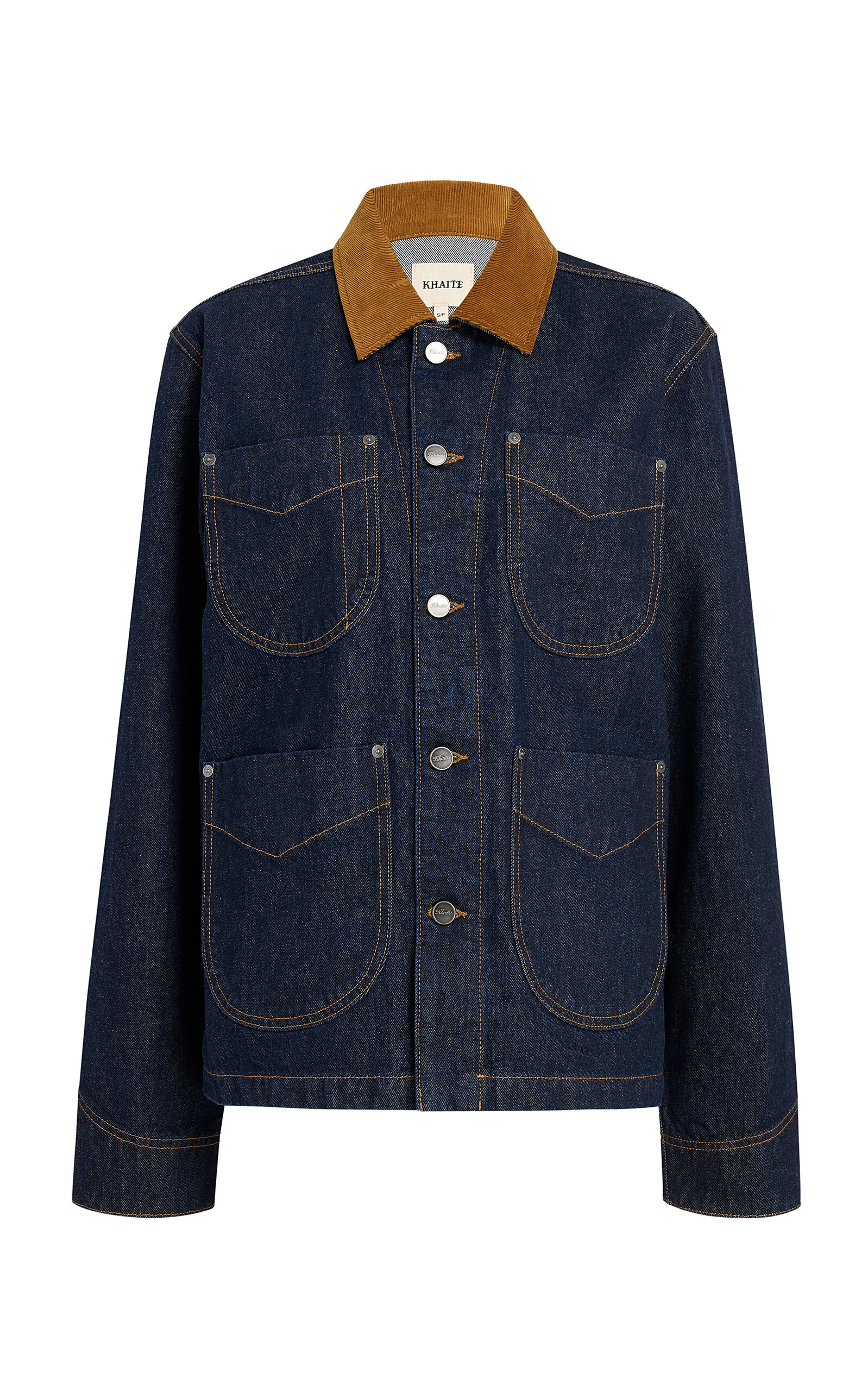 Khaite Wyatt Denim Chore Jacket