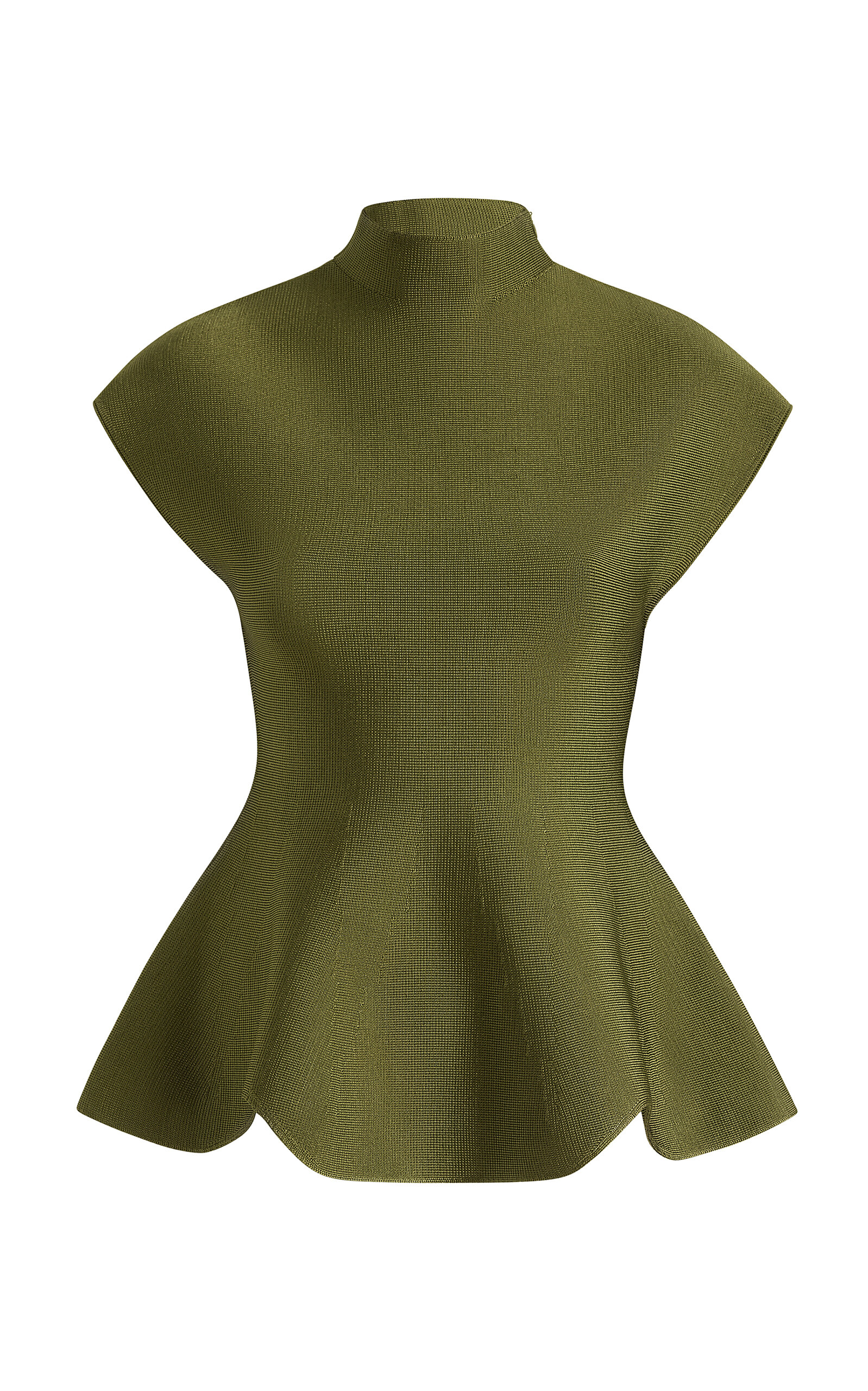 Khaite Andra Knit Top In Green