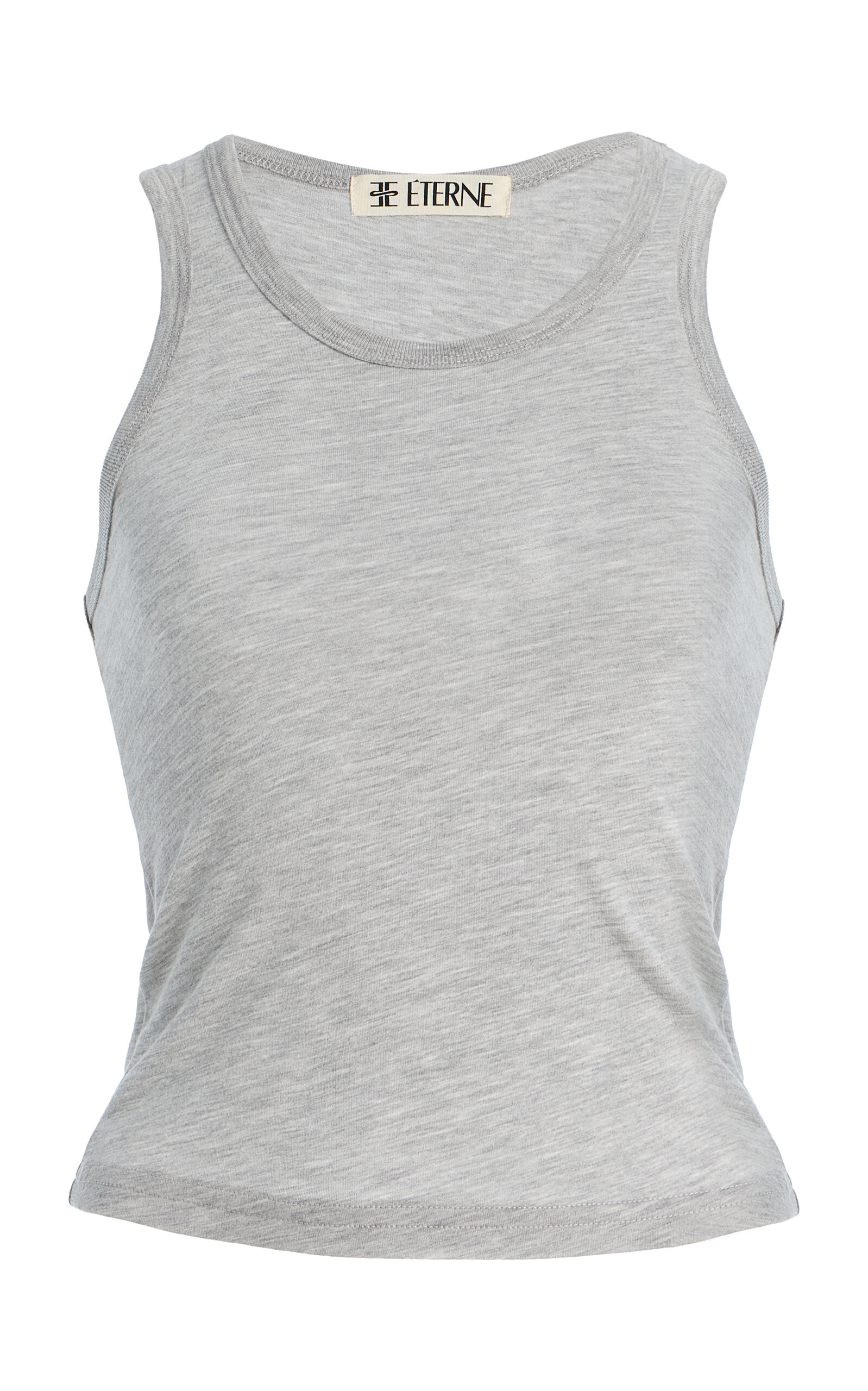 Éterne Fitted Cotton-Modal Tank Top