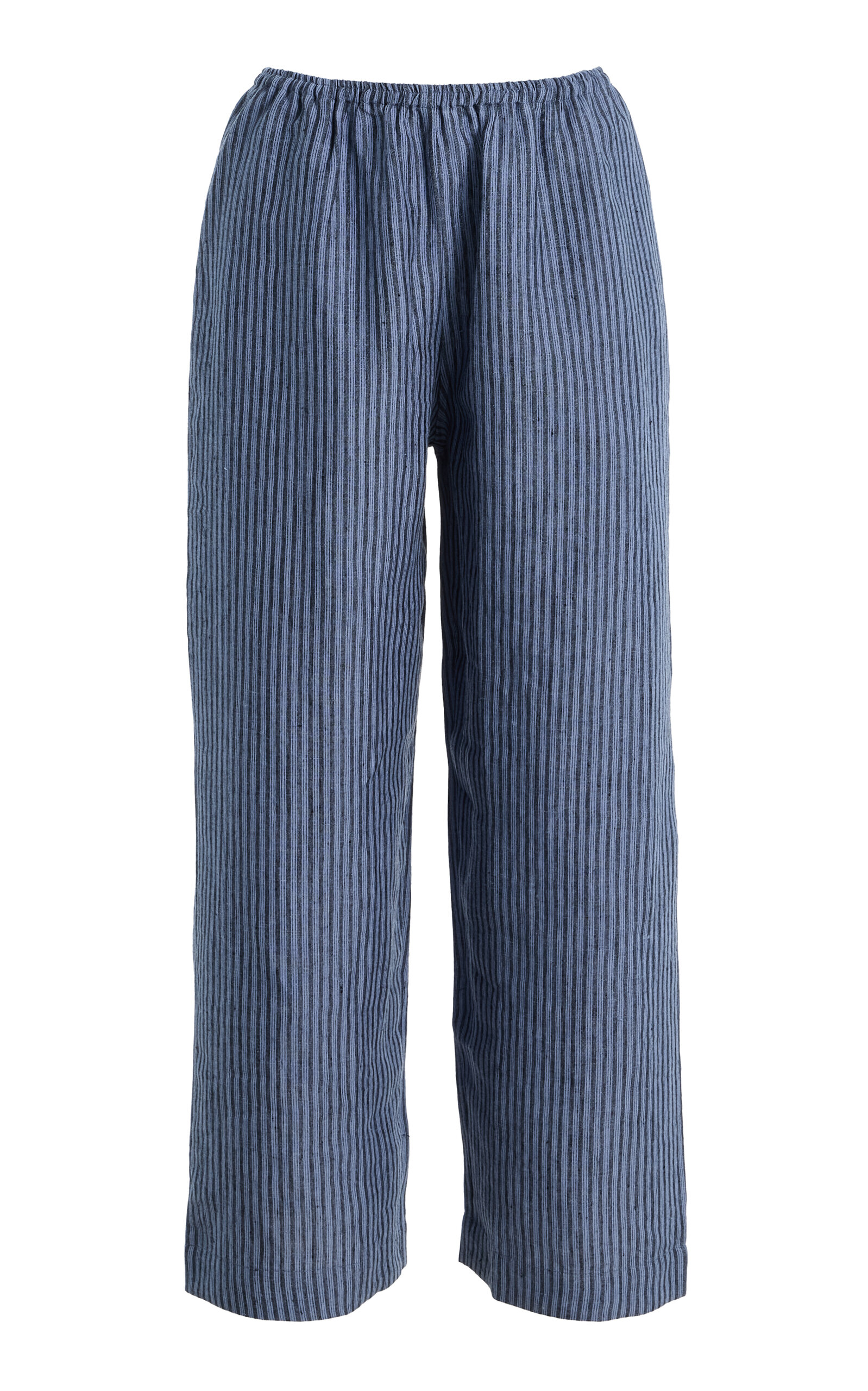 Deiji Studios Ease Striped Linen Trousers