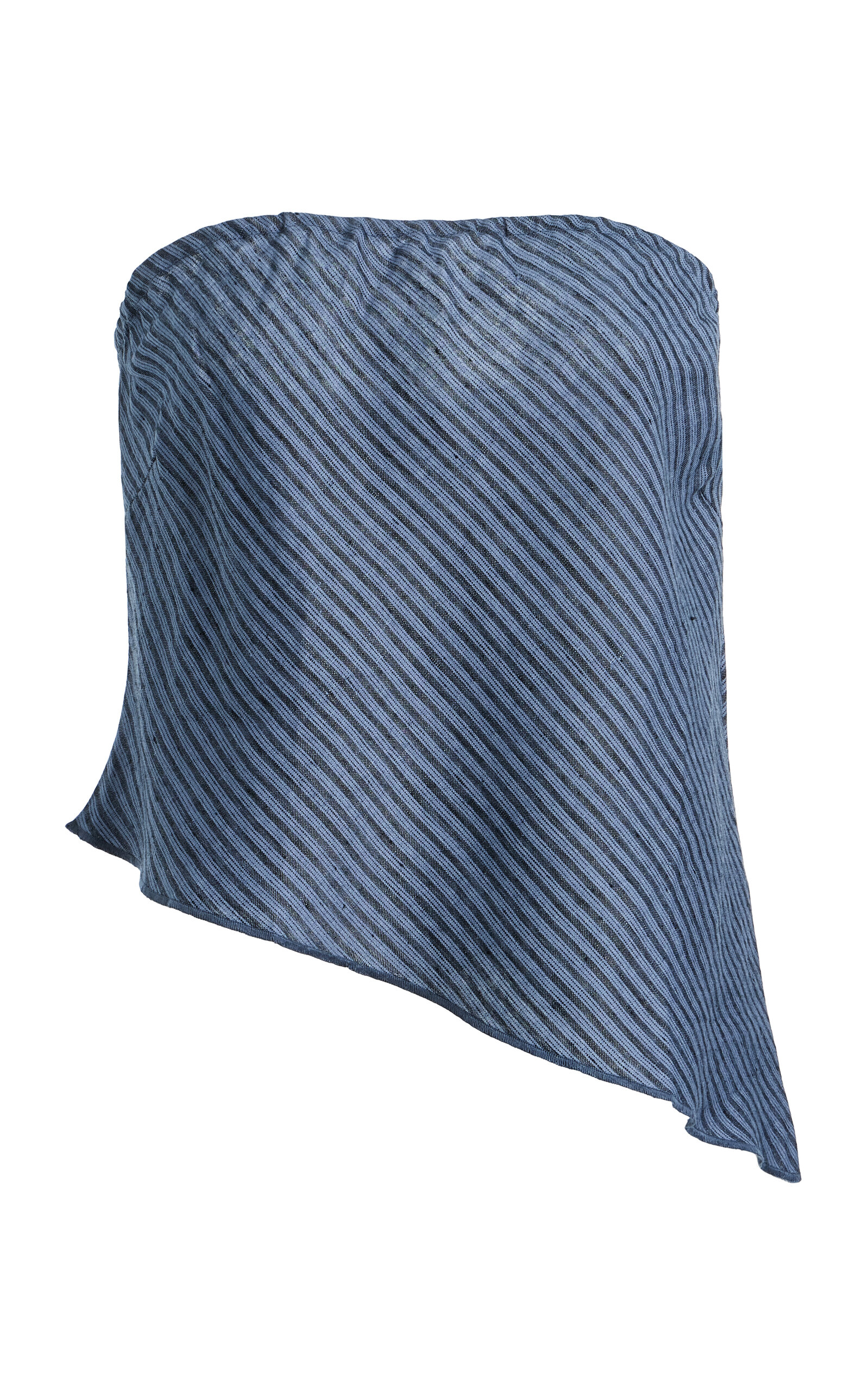 Deiji Studios Line Striped Linen Top - Women's Clothing