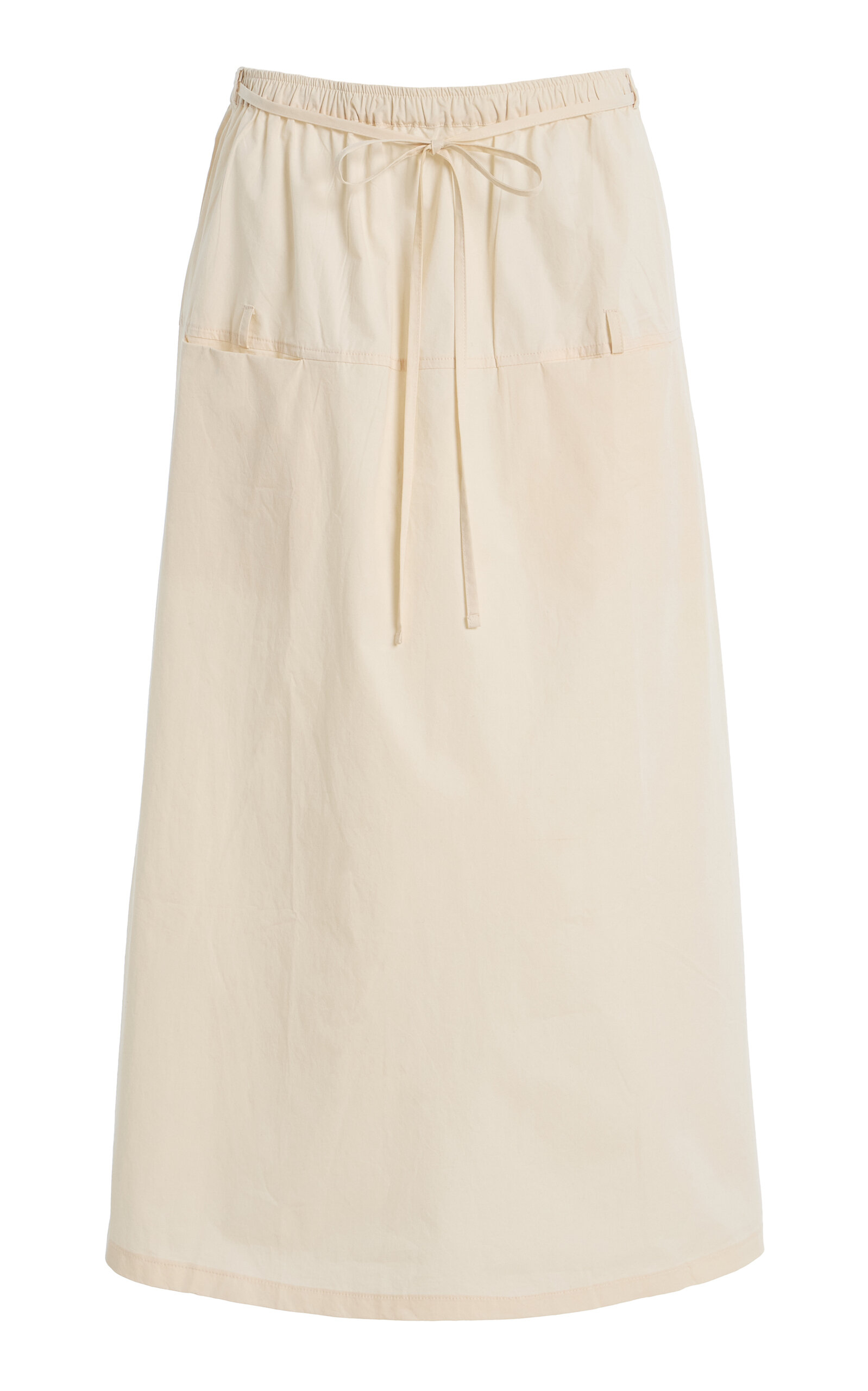 Deiji Studios Loop Pocket Cotton Maxi Skirt