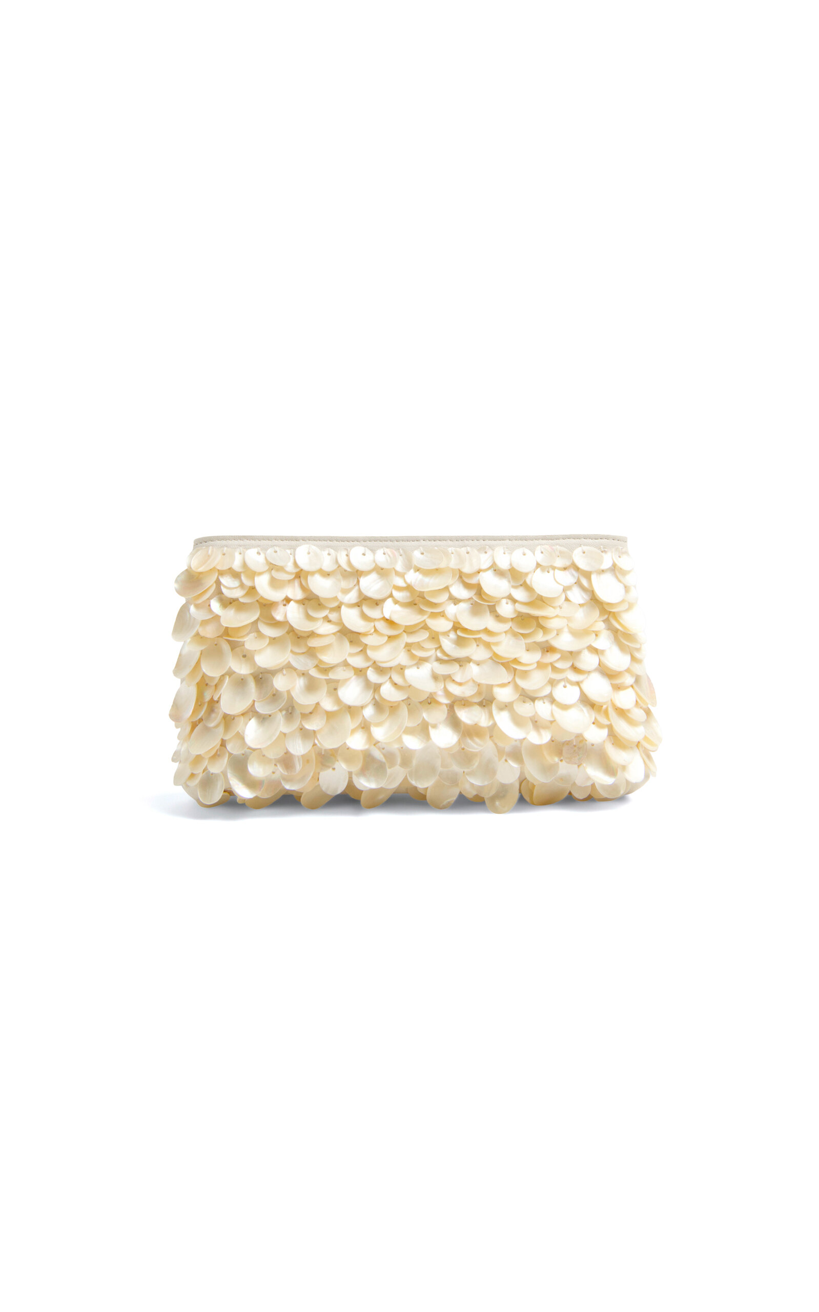 SIMKHAI Reese Beaded Shell Clutch