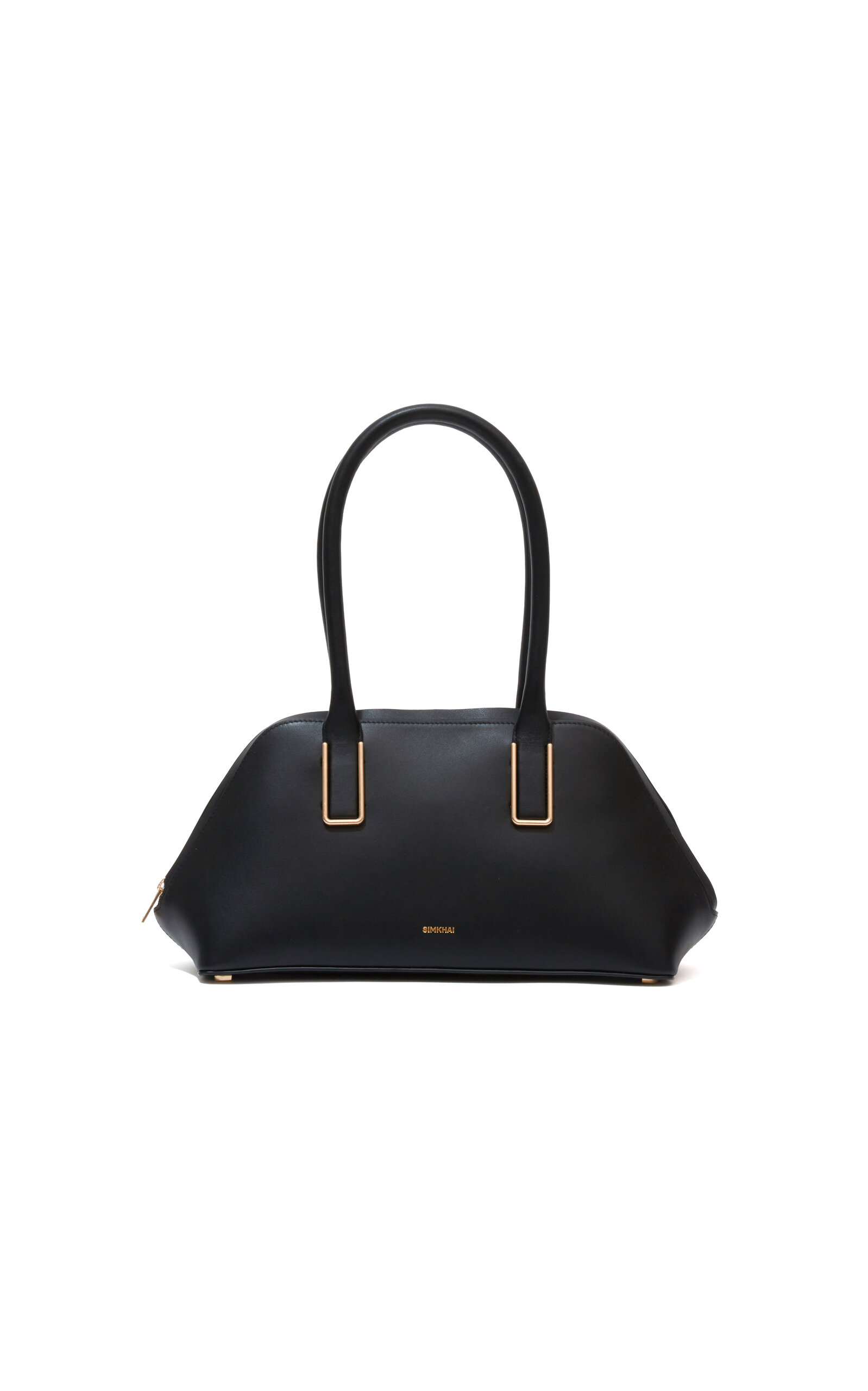 SIMKHAI Wynn Leather Shoulder Bag - Black - OS