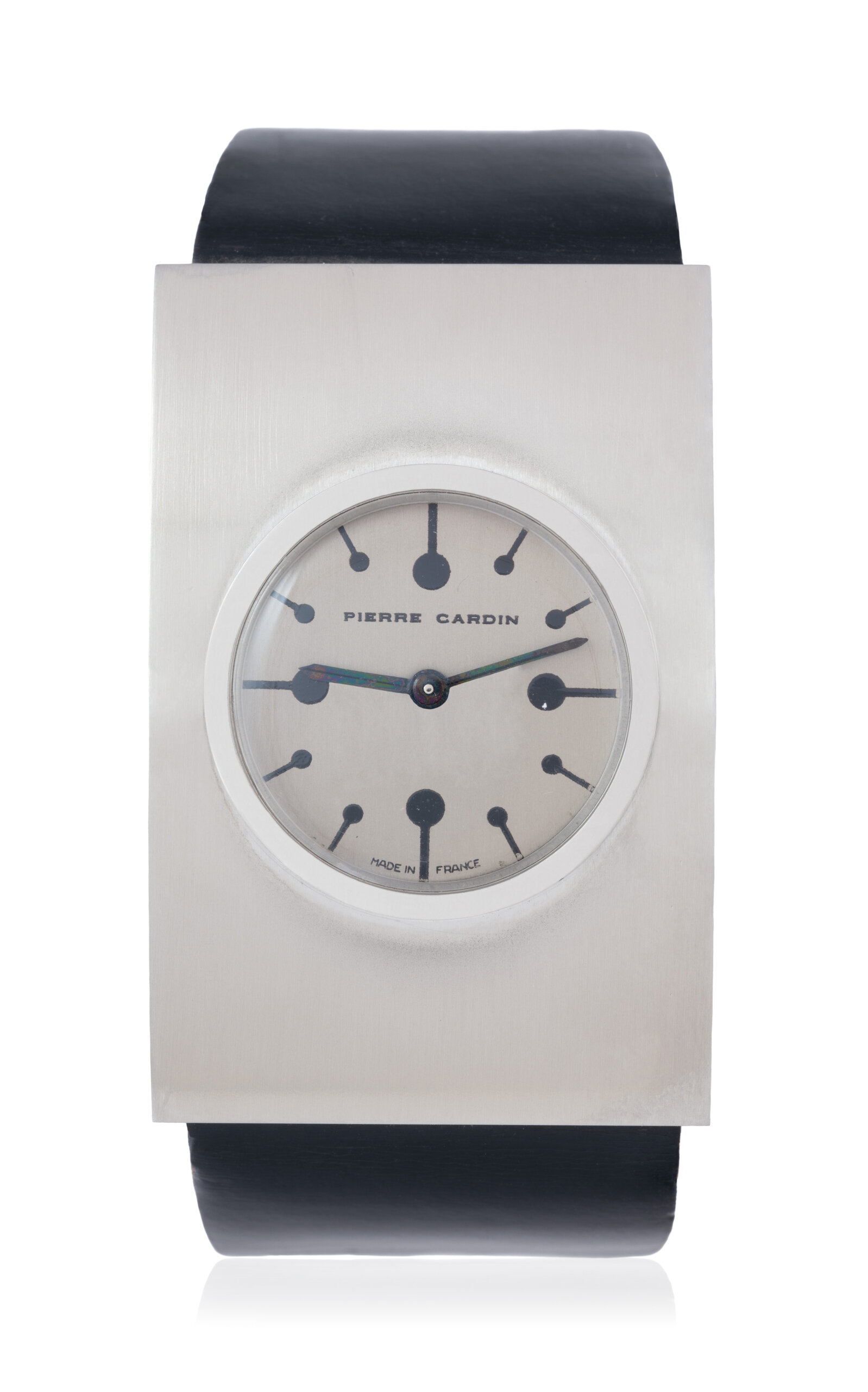 Stephanie Windsor Stainless Steel Vintage Pierre Cardin X Jaeger Lecoultre In Gray