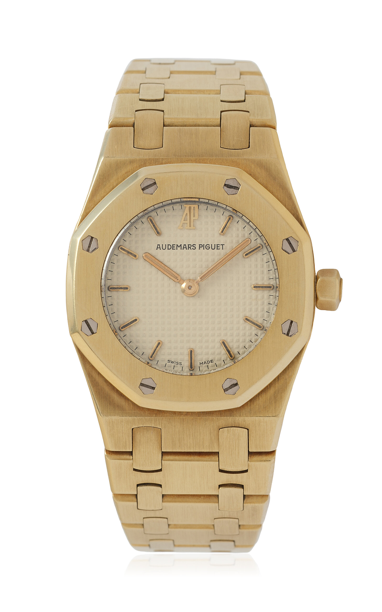 Stephanie Windsor 18k Yellow Gold Vintage Audemars Piguet Royal Oak In Gold
