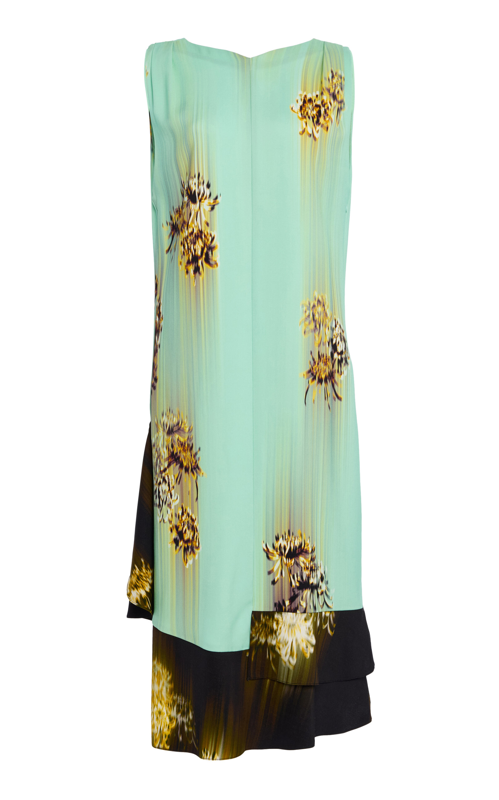 Proenza Schouler Rhetta Printed Crepe Midi Dress
