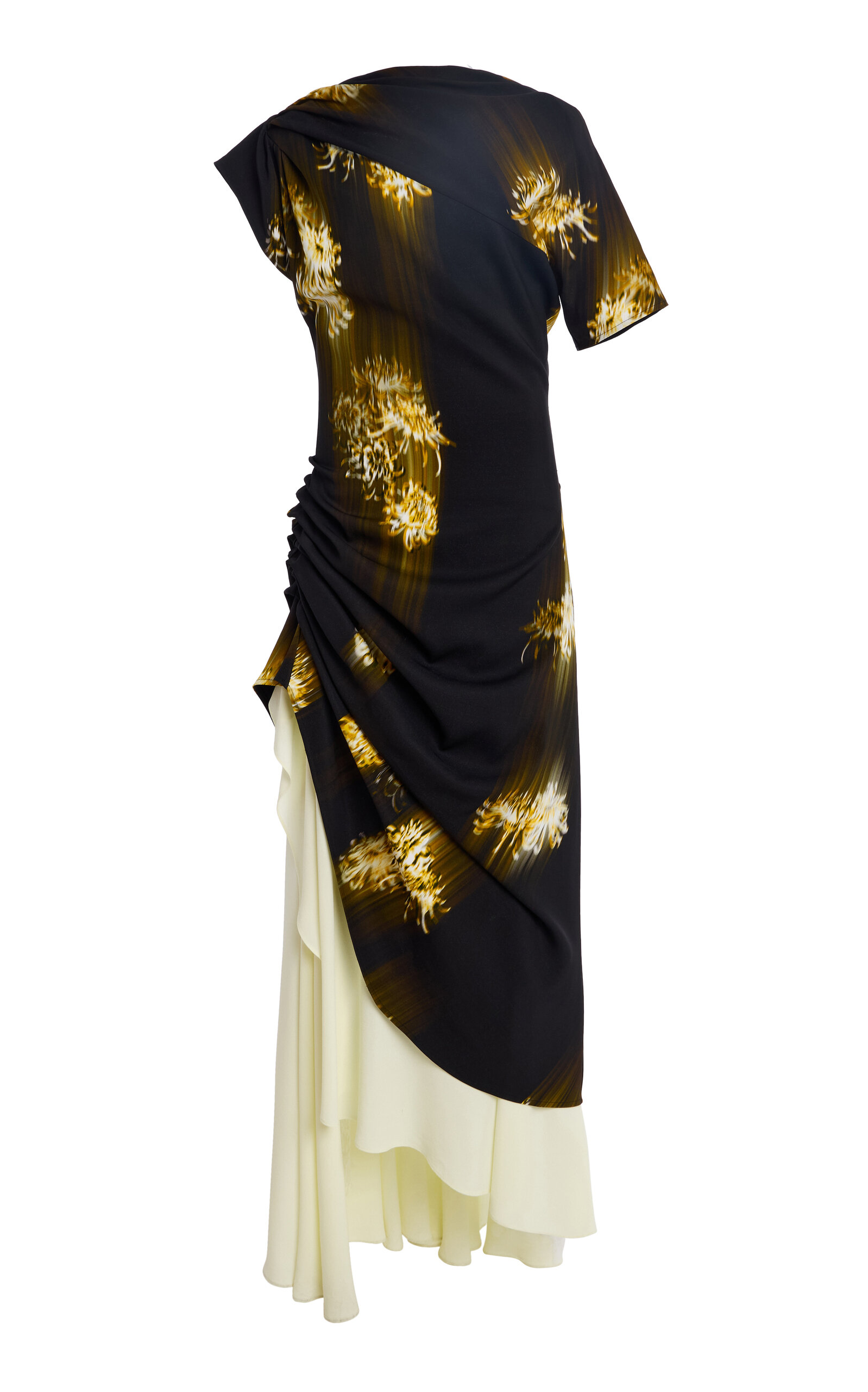 Proenza Schouler Antonella Printed Crepe Maxi Dress