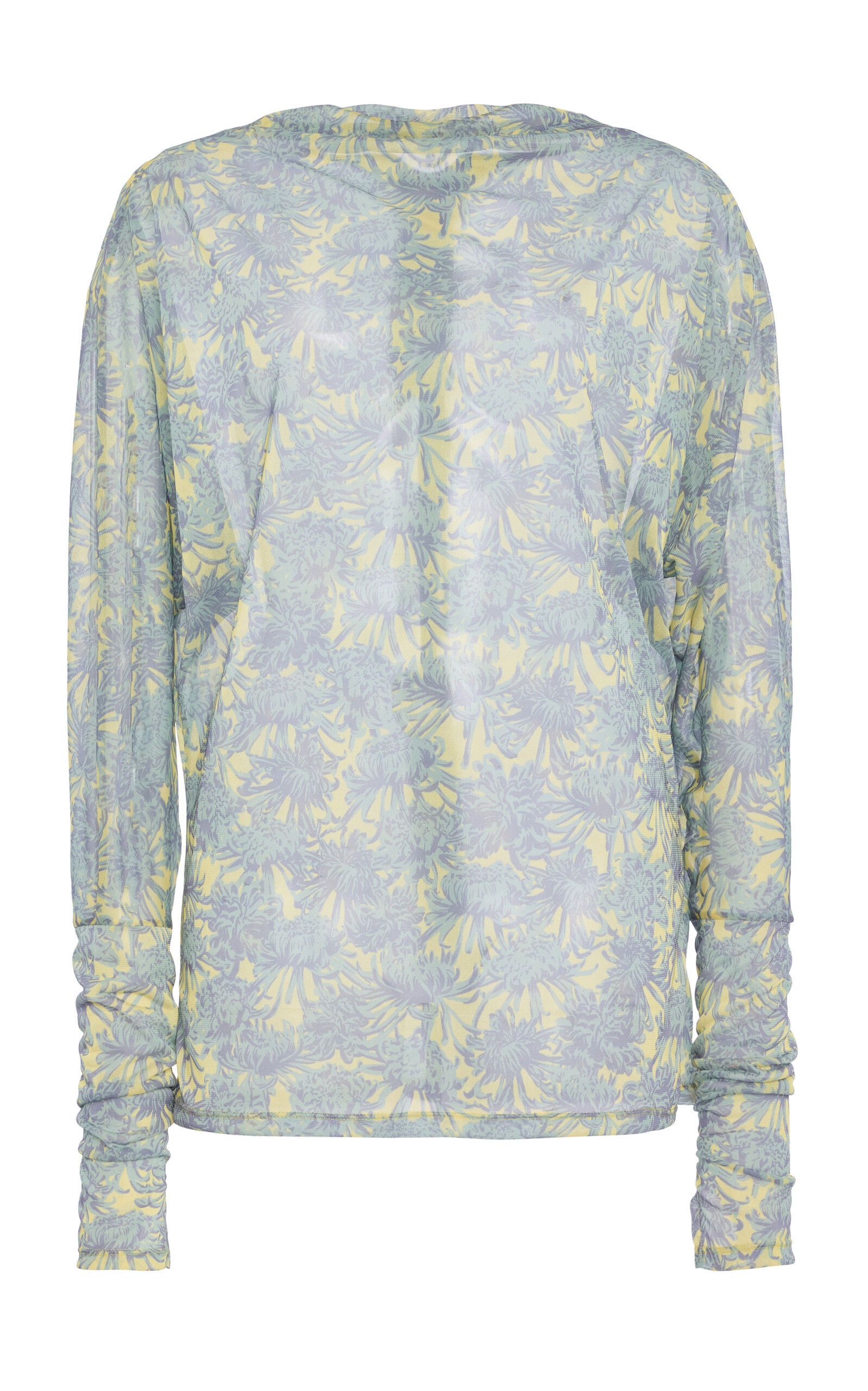 Proenza Schouler Aveline Pleated Top - Print