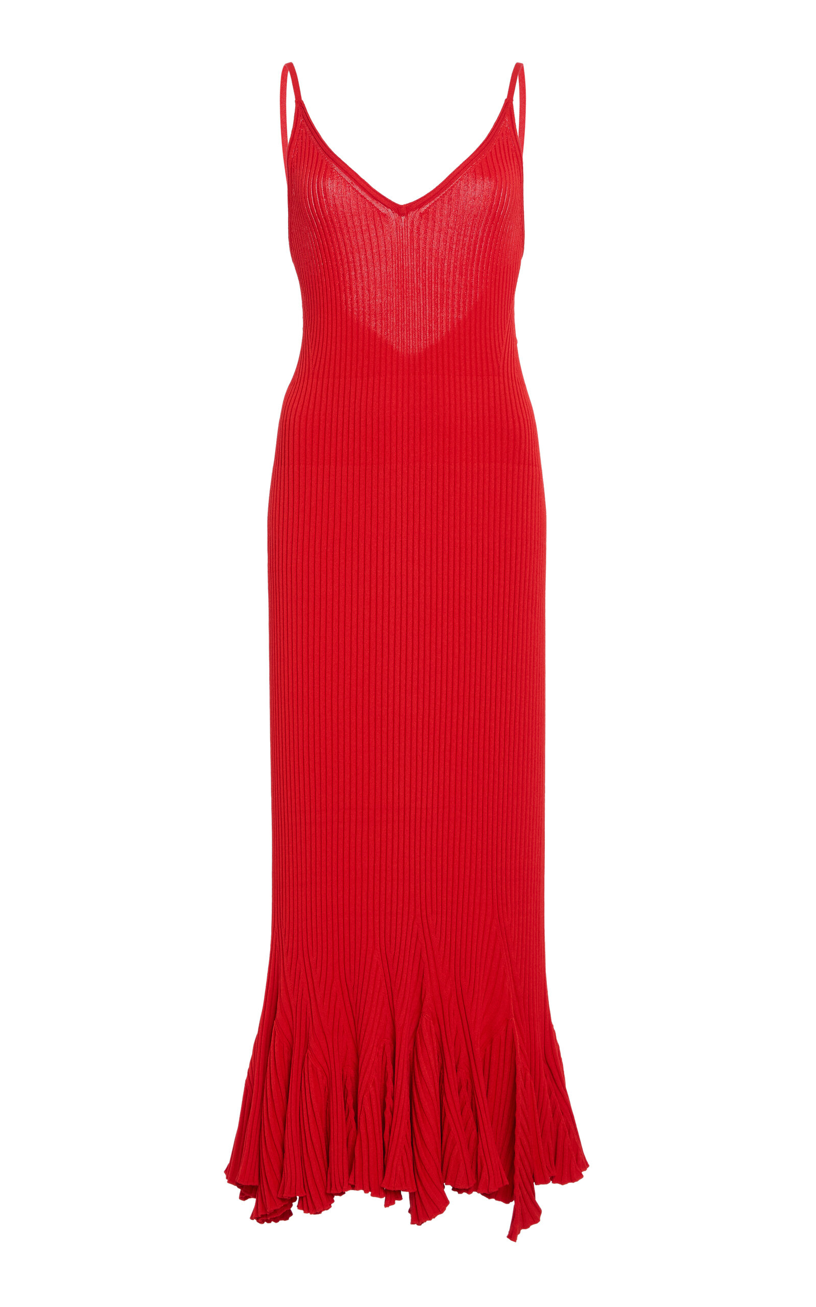 Proenza Schouler Giuditta Ribbed Maxi Dress