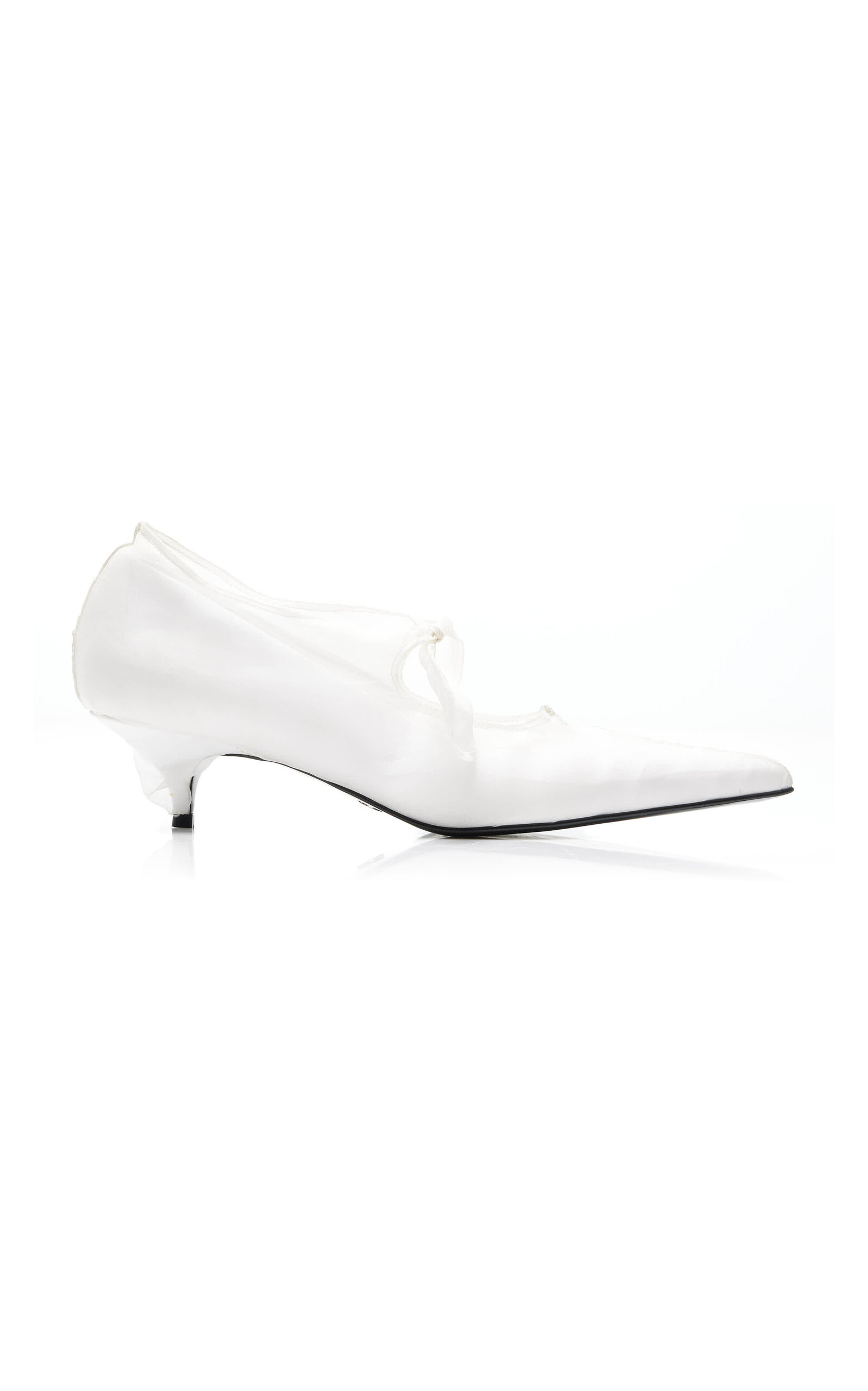 Proenza Schouler Slash Organza Pumps