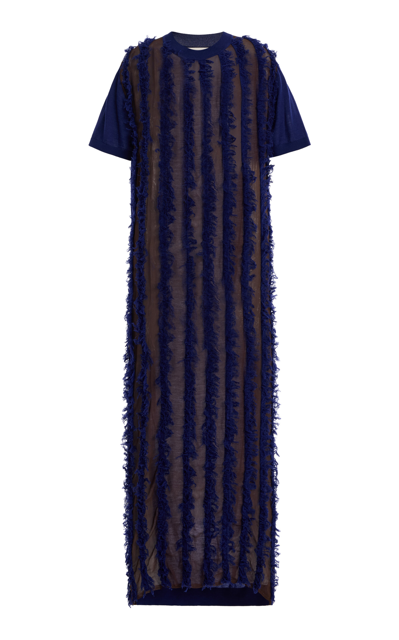 ZANKOV Sidone Wool-Silk Dress - Multi