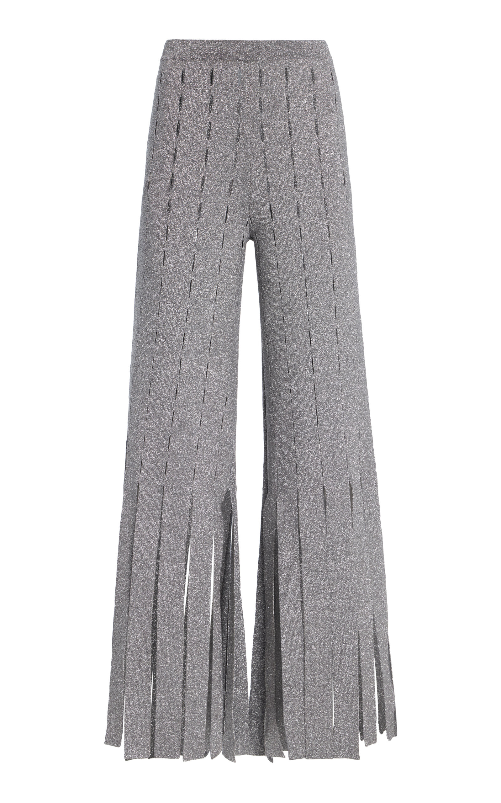 Zankov Lisa Cutout Pants In Gray