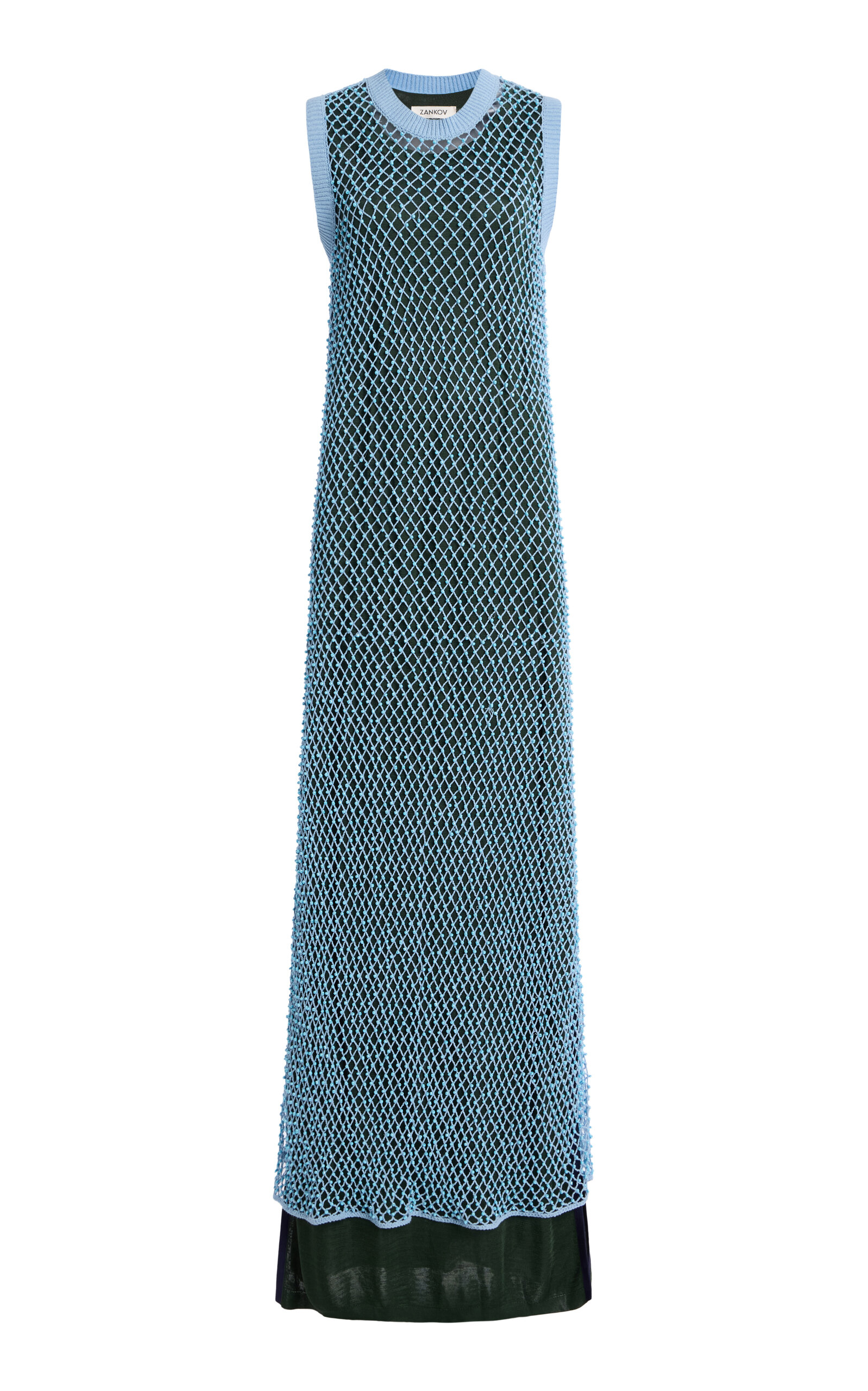 ZANKOV Zosia Sleeveless Maxi Dress - Blue