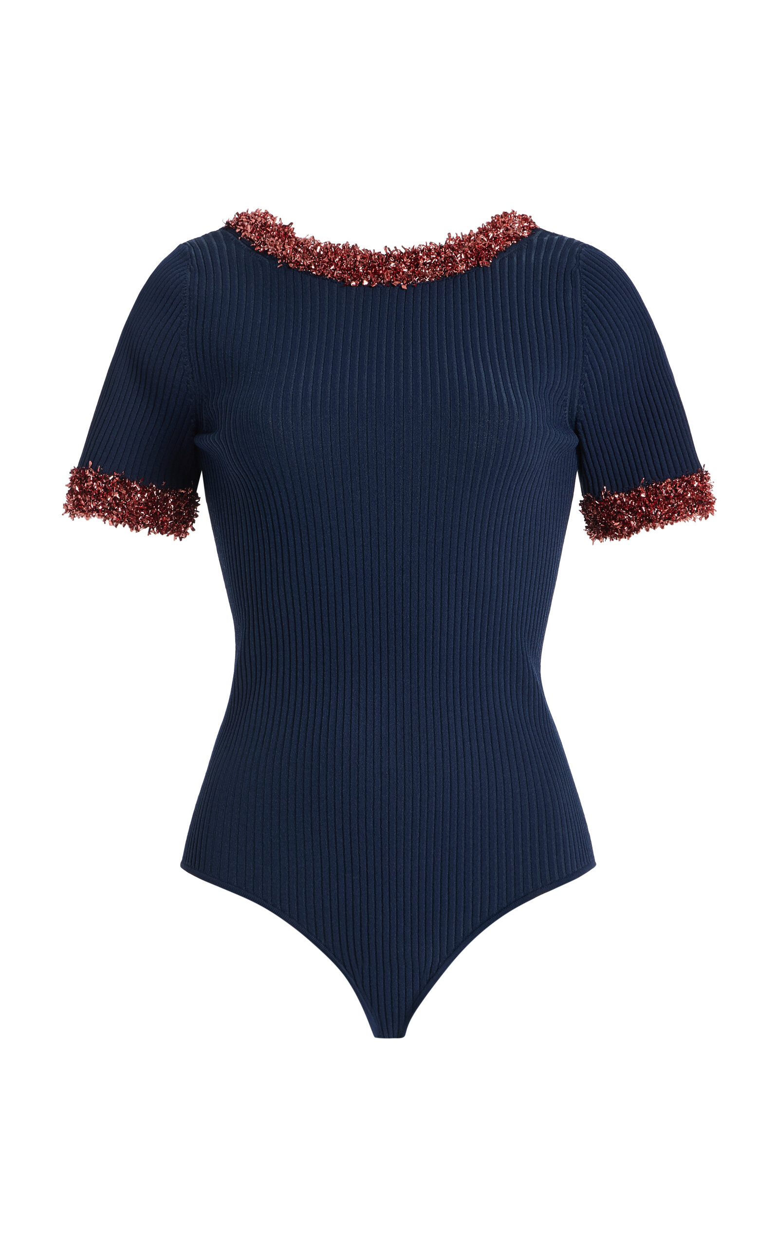 Zankov Petra Embellished Top In Blue