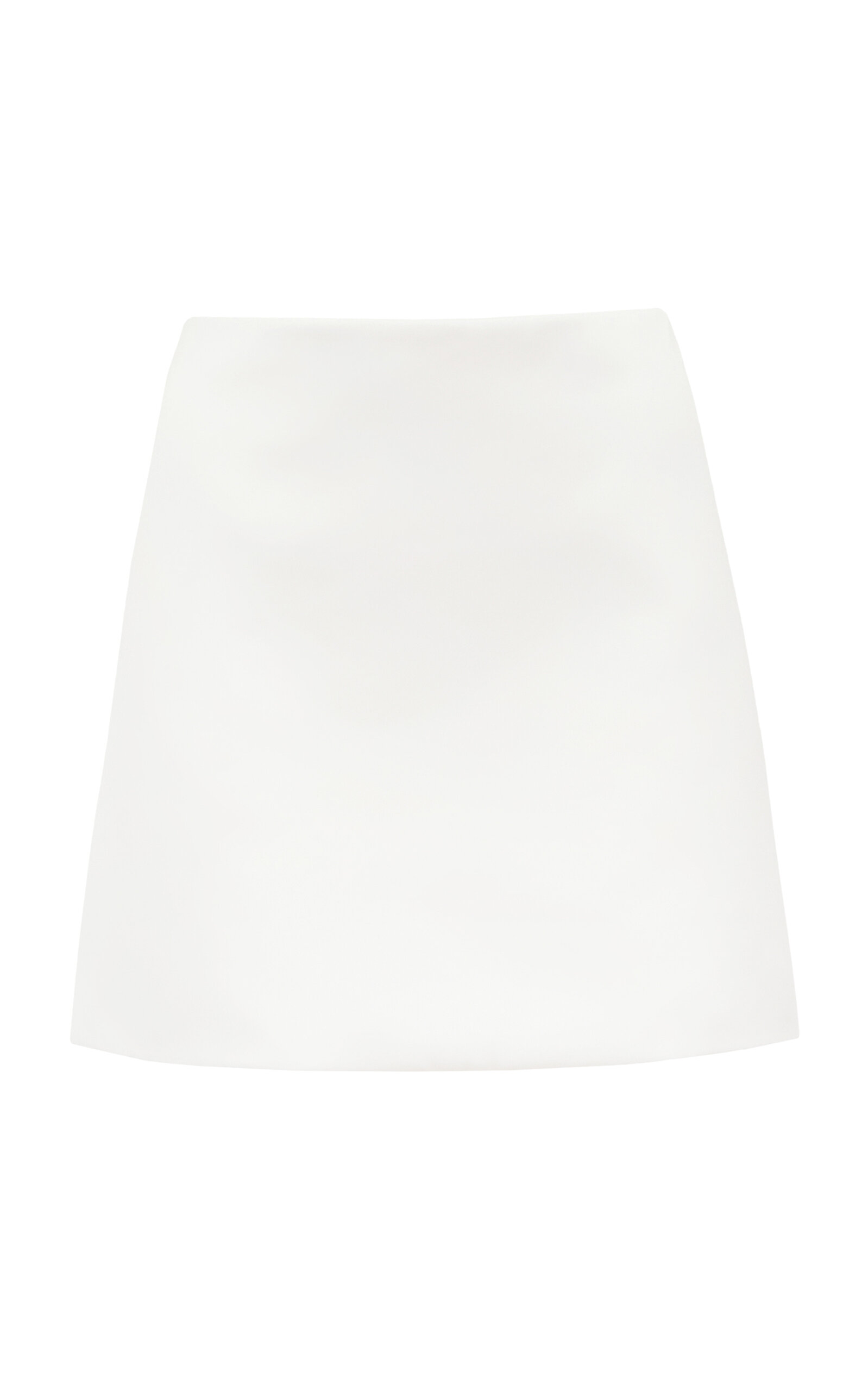 Antonio Grimaldi  Ariela Satin Mini Skirt - White
