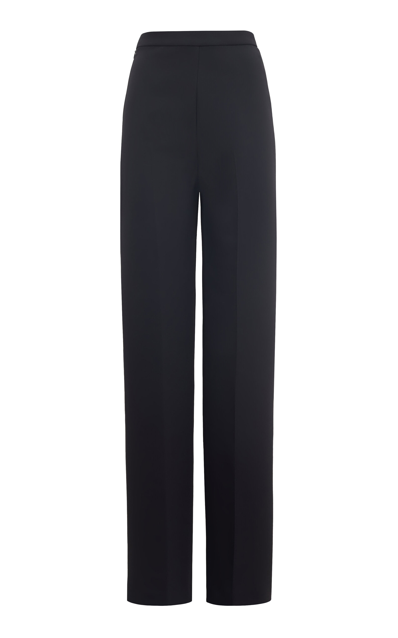 Antonio Grimaldi Anita Tailored Cady Straight-Leg Pants - Black