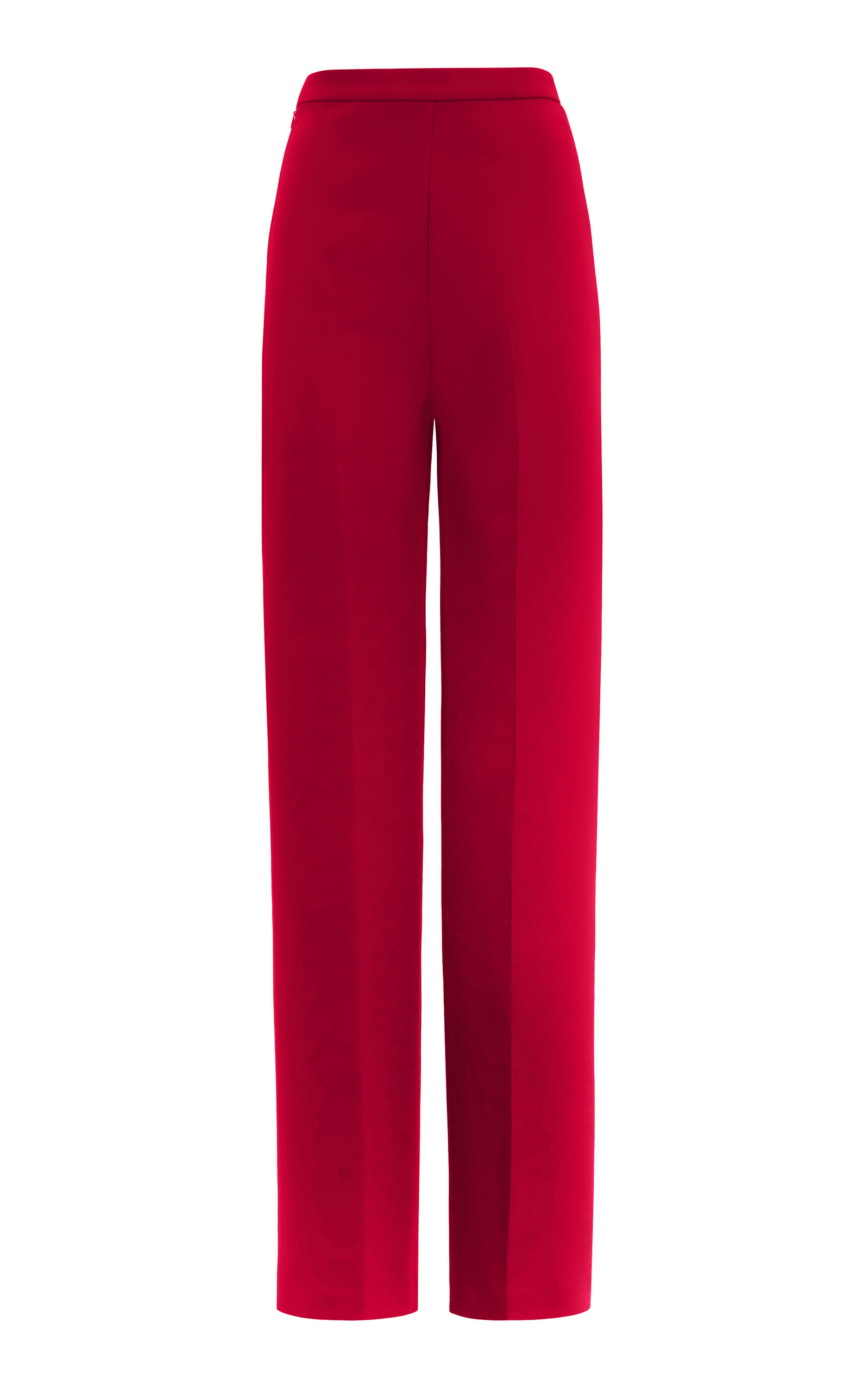 Antonio Grimaldi Anita Tailored Cady Straight-Leg Pants - Coral