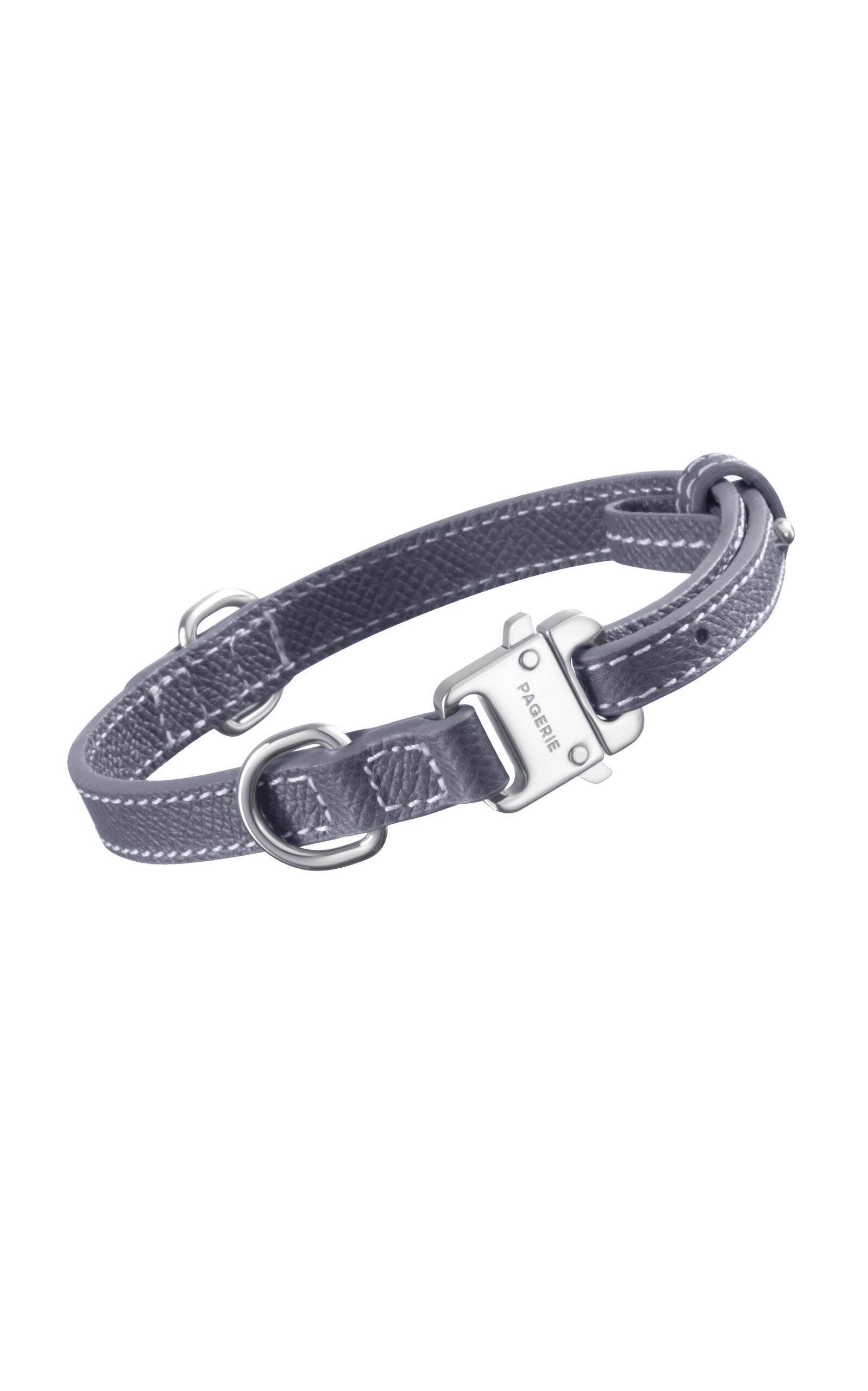 PAGERIE The Clyde Dog Collar - Dark Wash