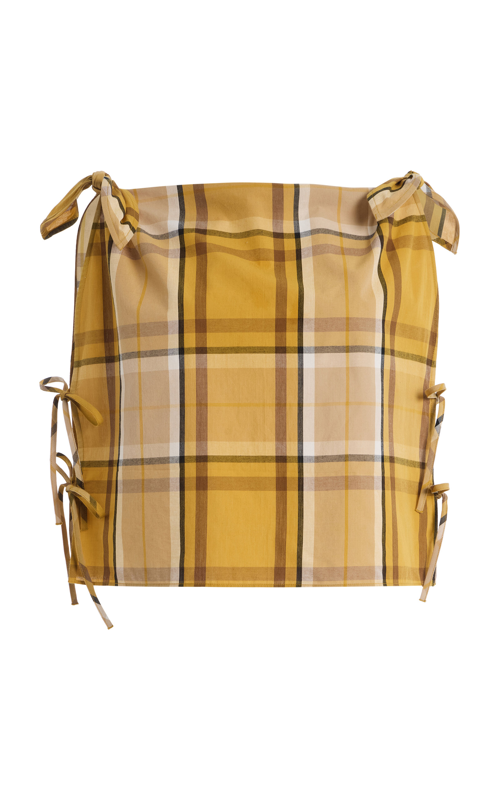 Sea Copeland Cotton Plaid Top