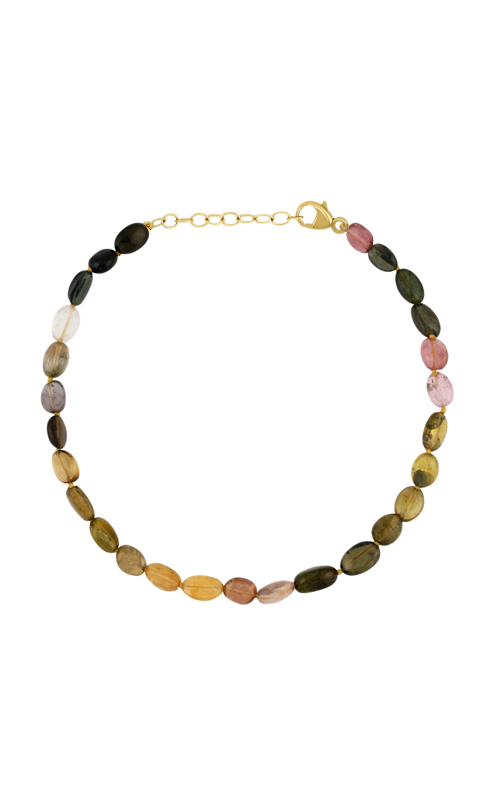 Jia Jia 14k Yellow Gold Tourmaline Bracelet In Multi