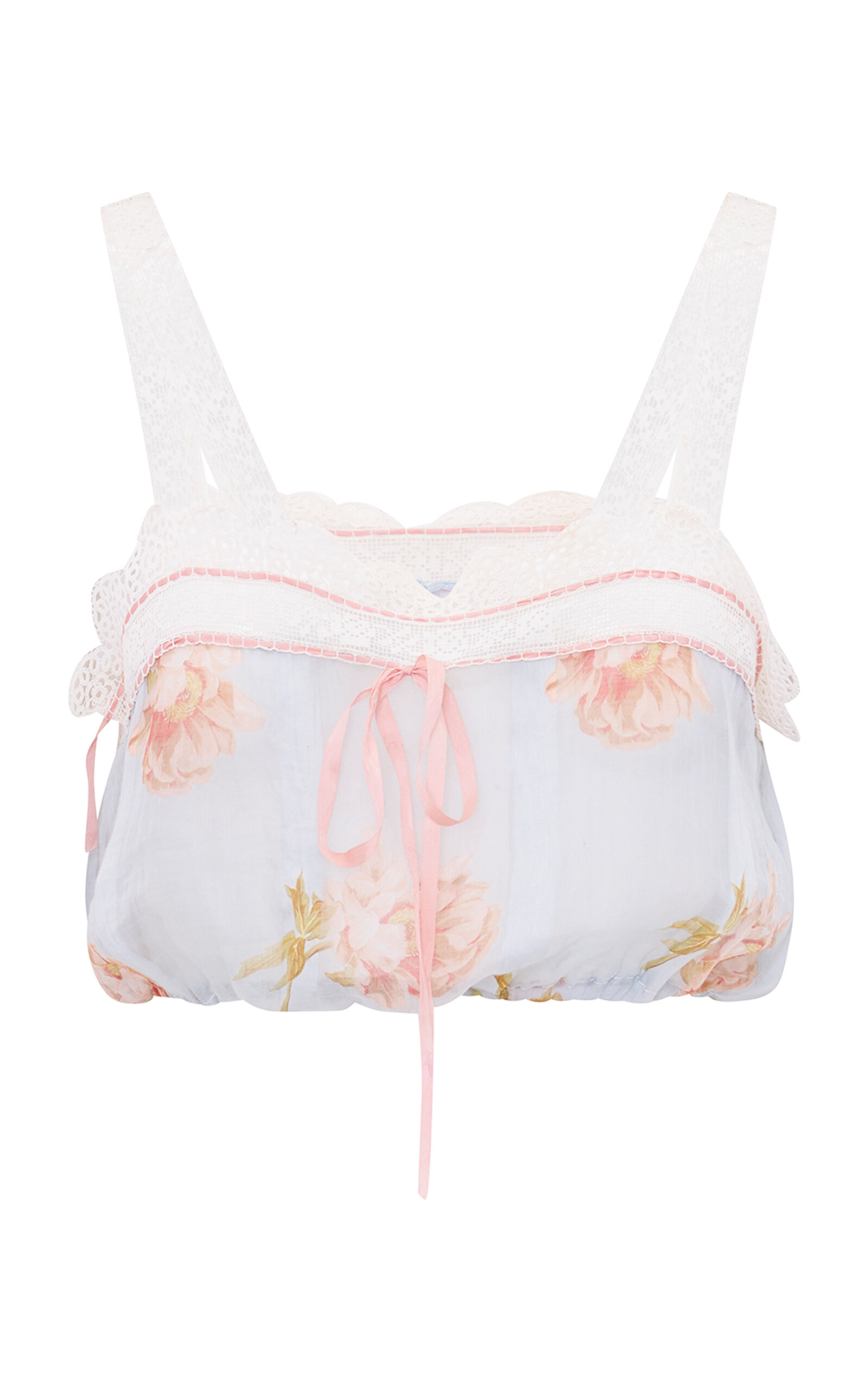 Loveshackfancy Broca Top In Multi