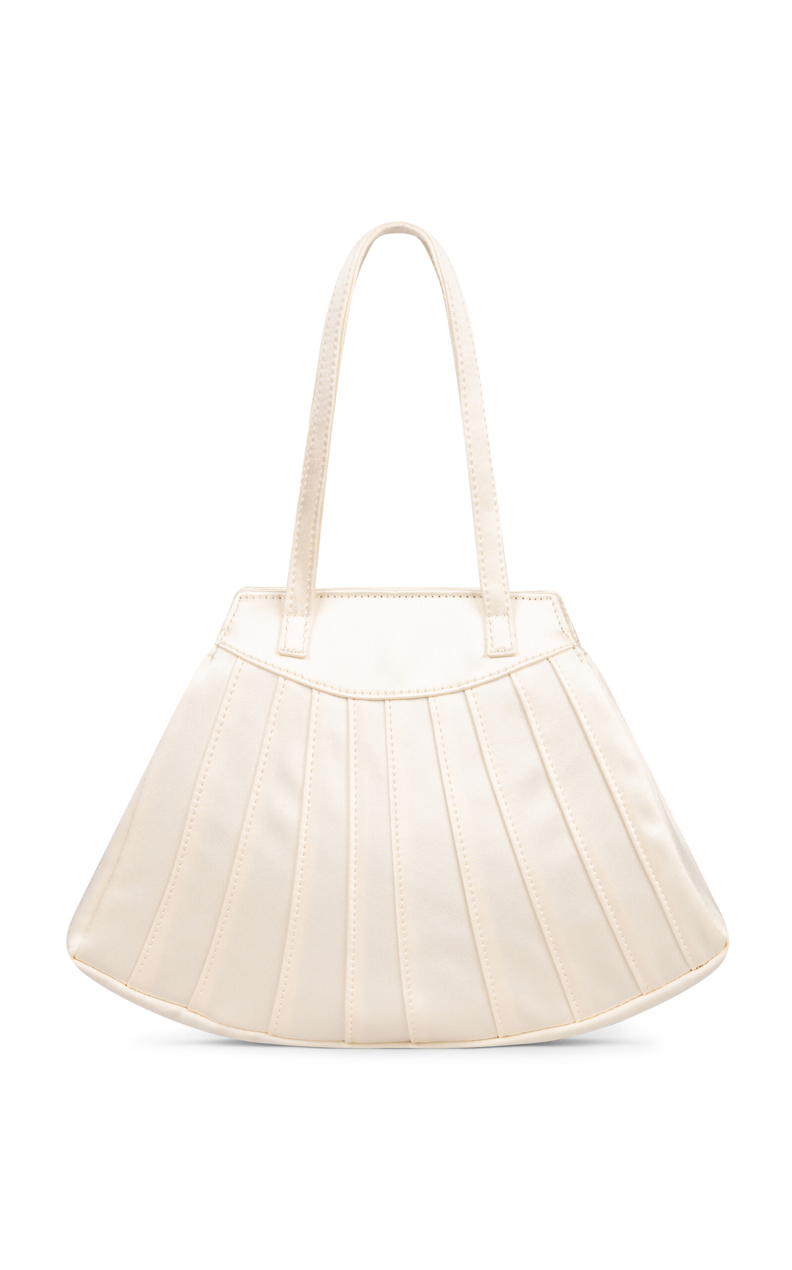 Hai Farfalle Silk Satin Fan Bag