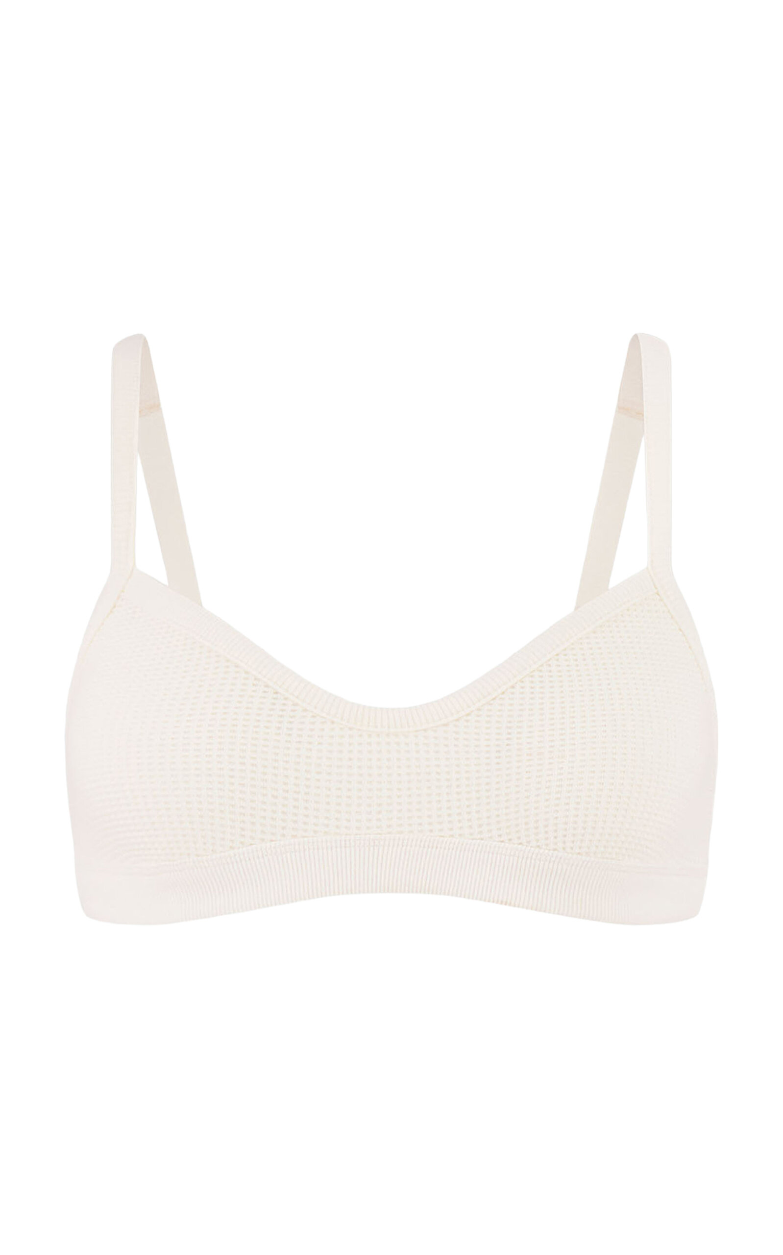 Negative Waffle Knit Lounge Bralette