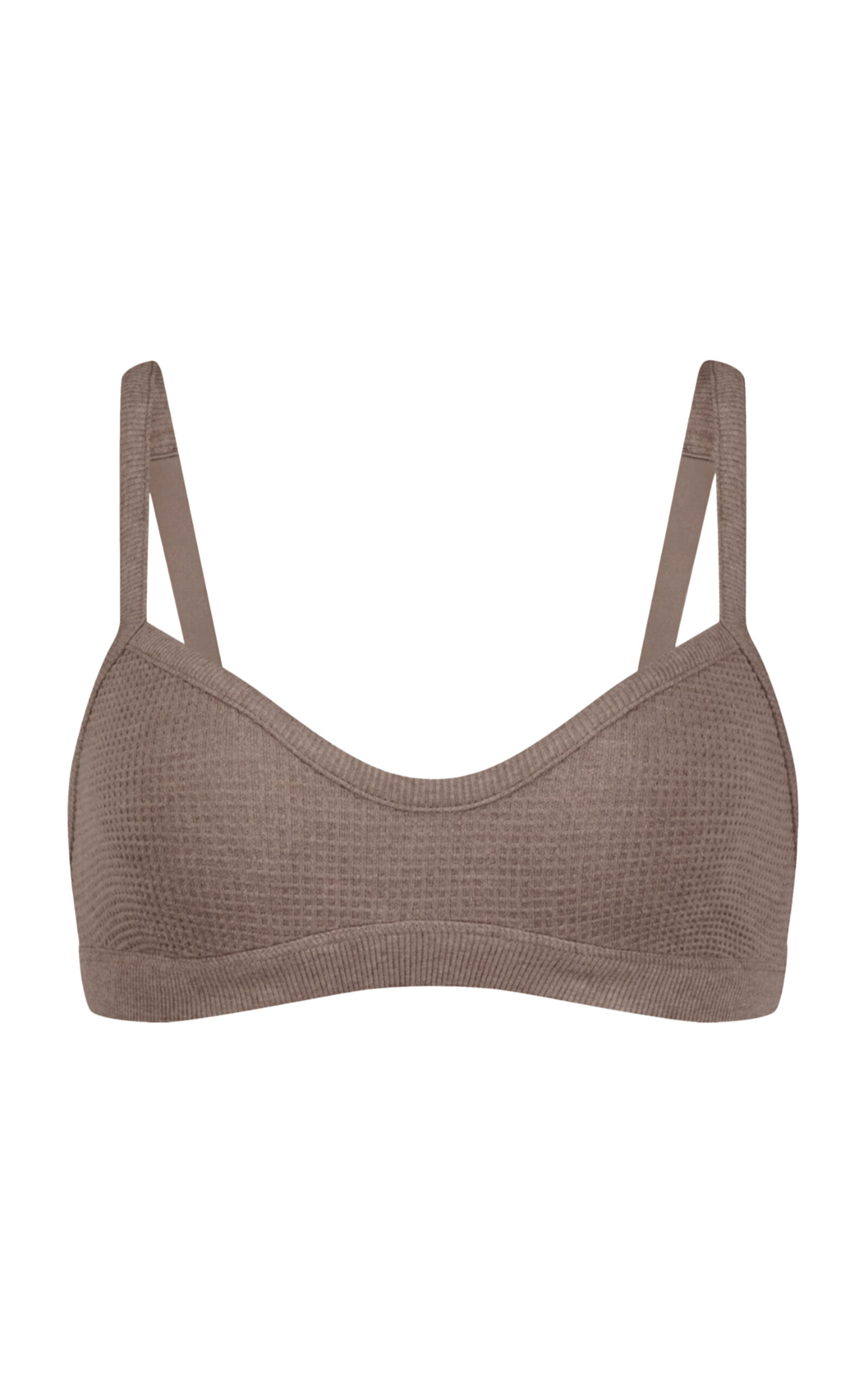 Negative Waffle Knit Lounge Bralette - Moda Operandi