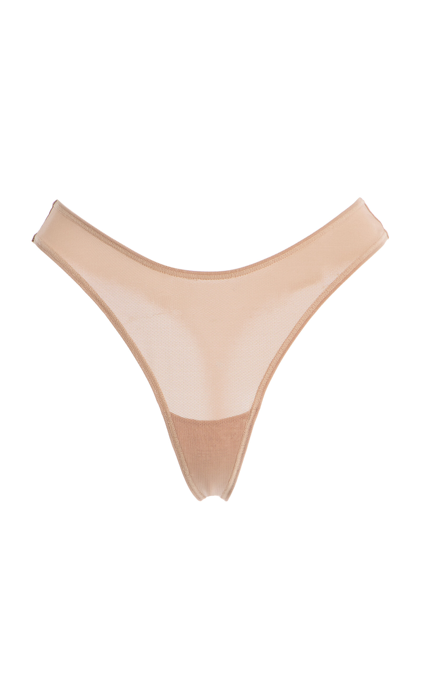 Negative Sieve Dipped Micromesh Thong In Neutral