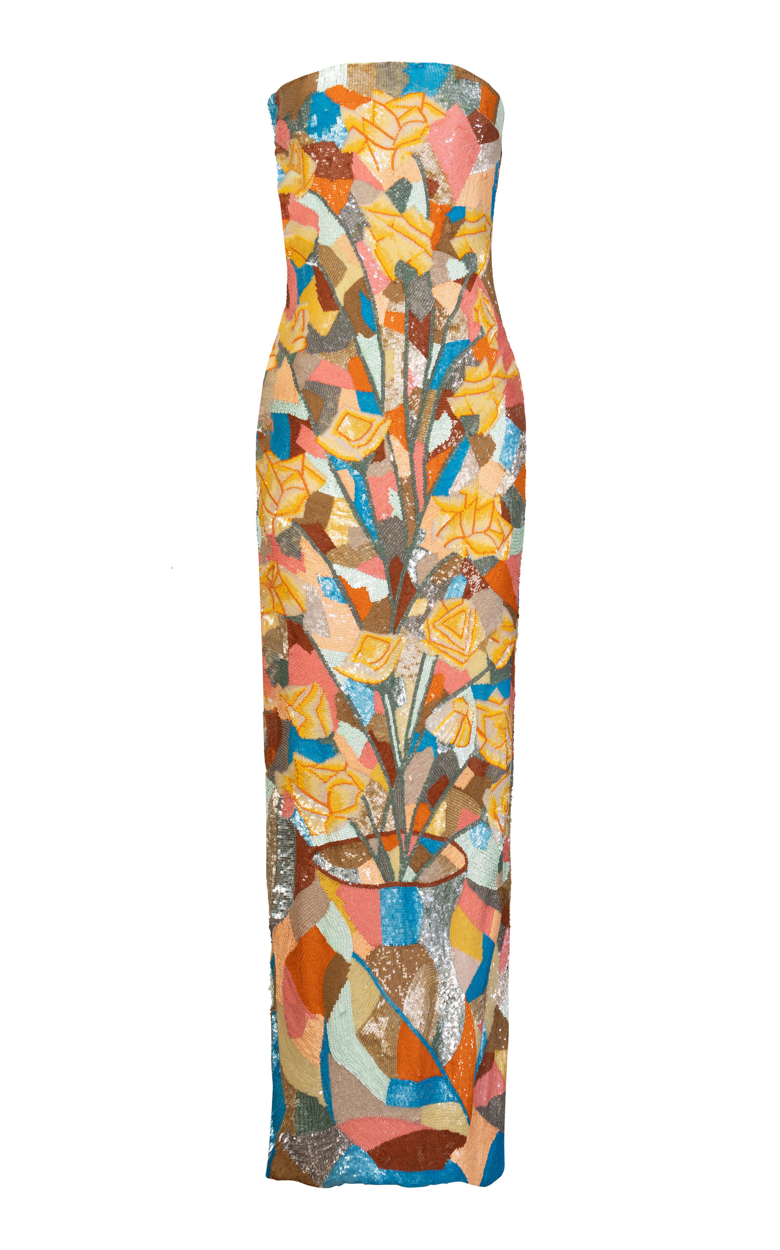 La Fuori Mosiac Burst Dress - Multi - 4XL