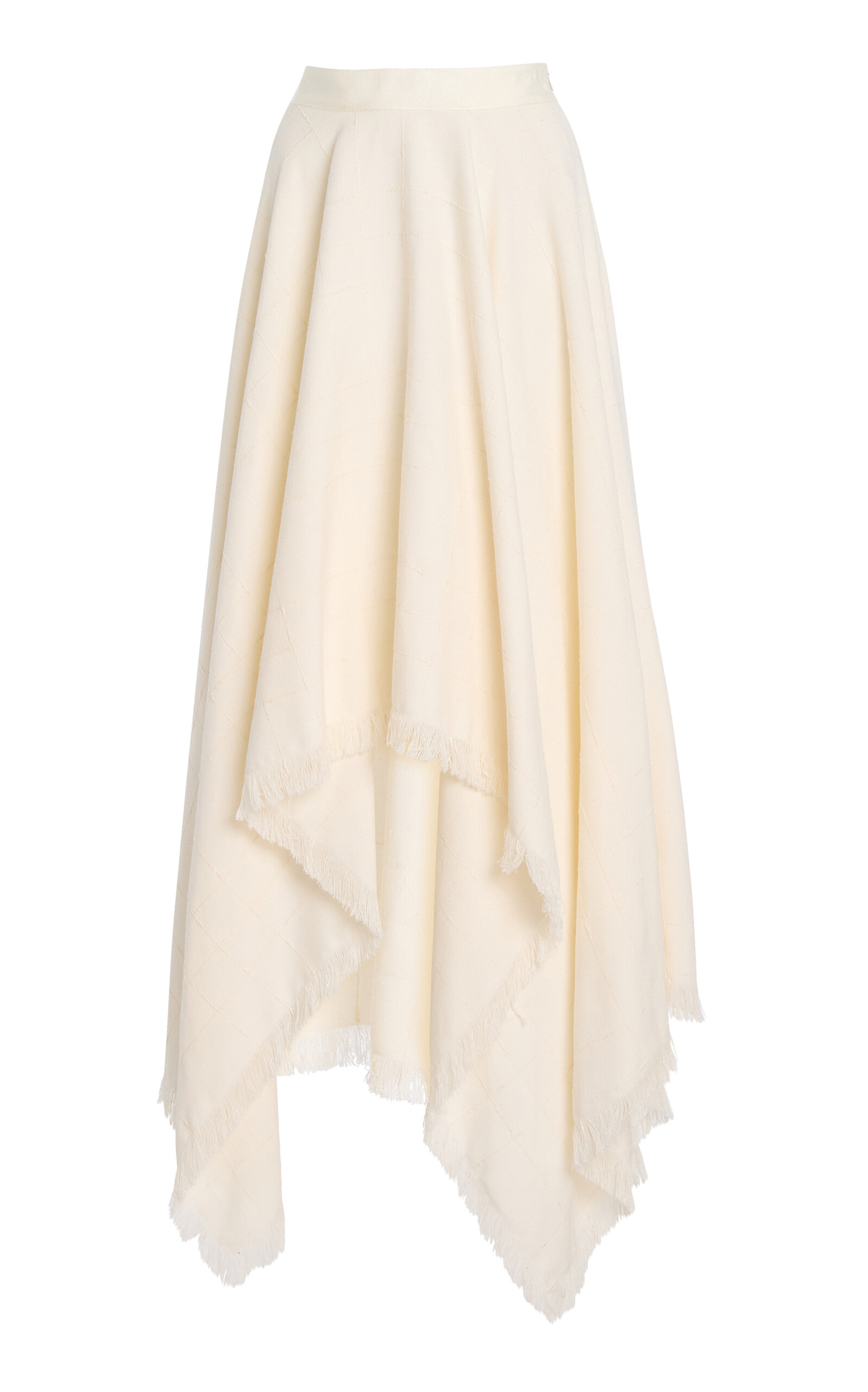 KALLMEYER Felicity Cotton-Blend Cascade Maxi Skirt