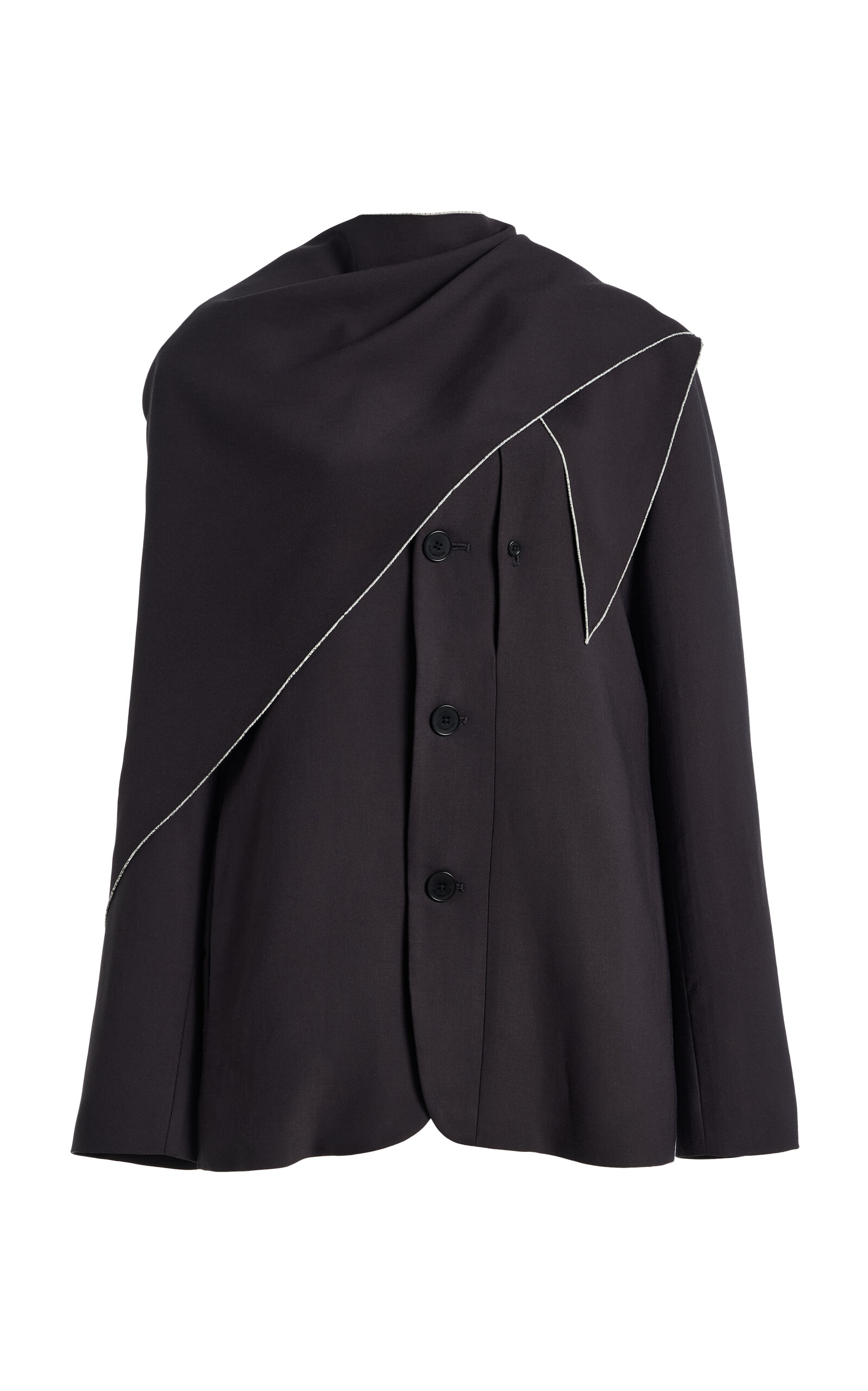 KALLMEYER Jamie Cady Scarf Blazer