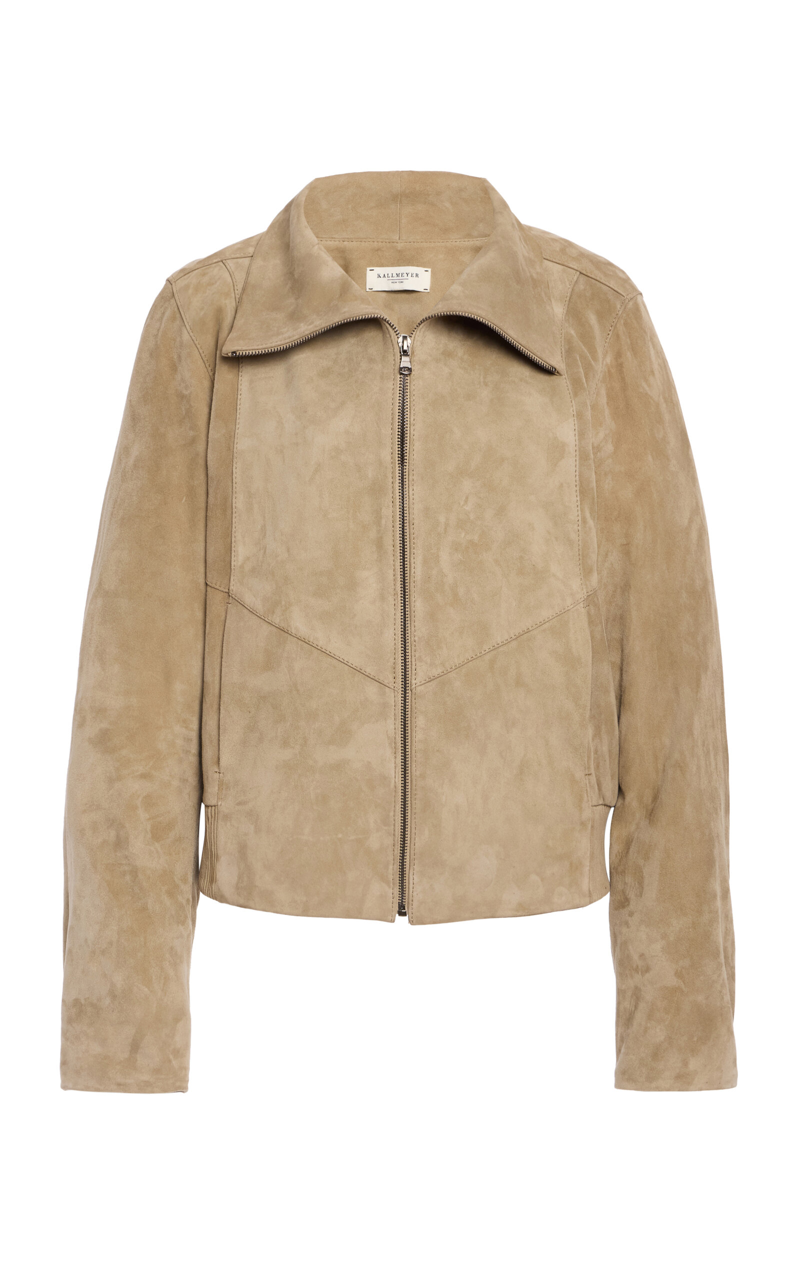 Kallmeyer Liam Leather Bomber In Brown