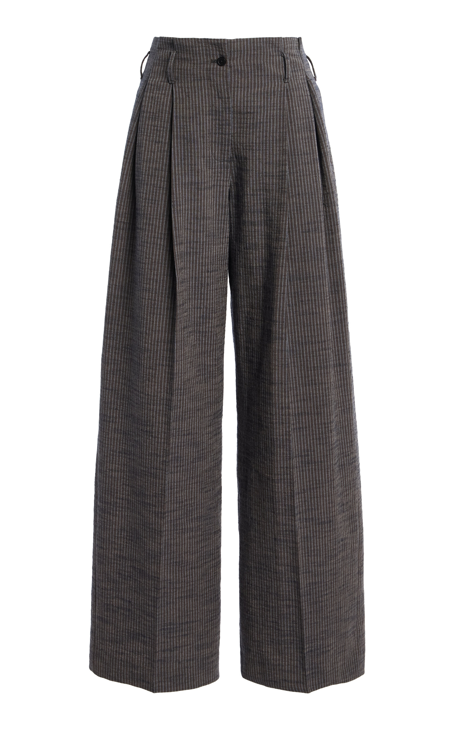 KALLMEYER Percie Cotton-Blend Trousers - Blue