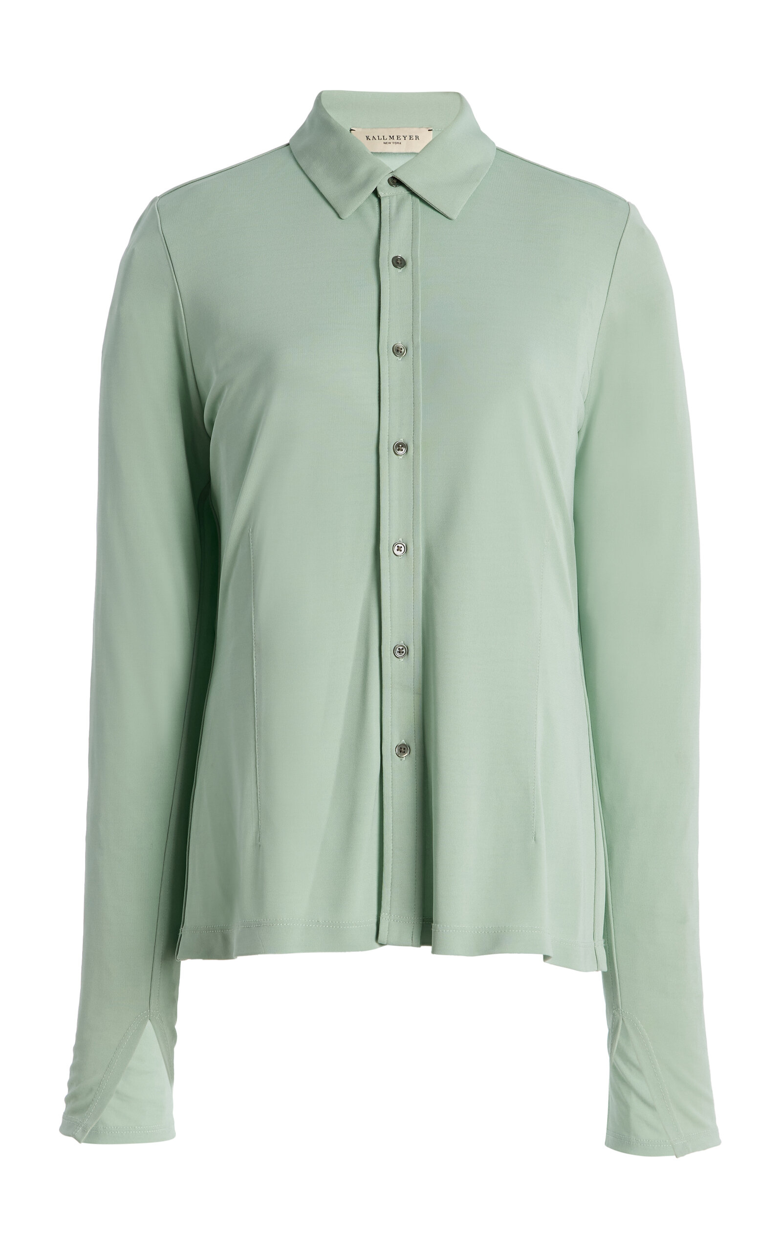 Kallmeyer Frankie Relaxed Button-down Shirt In Green