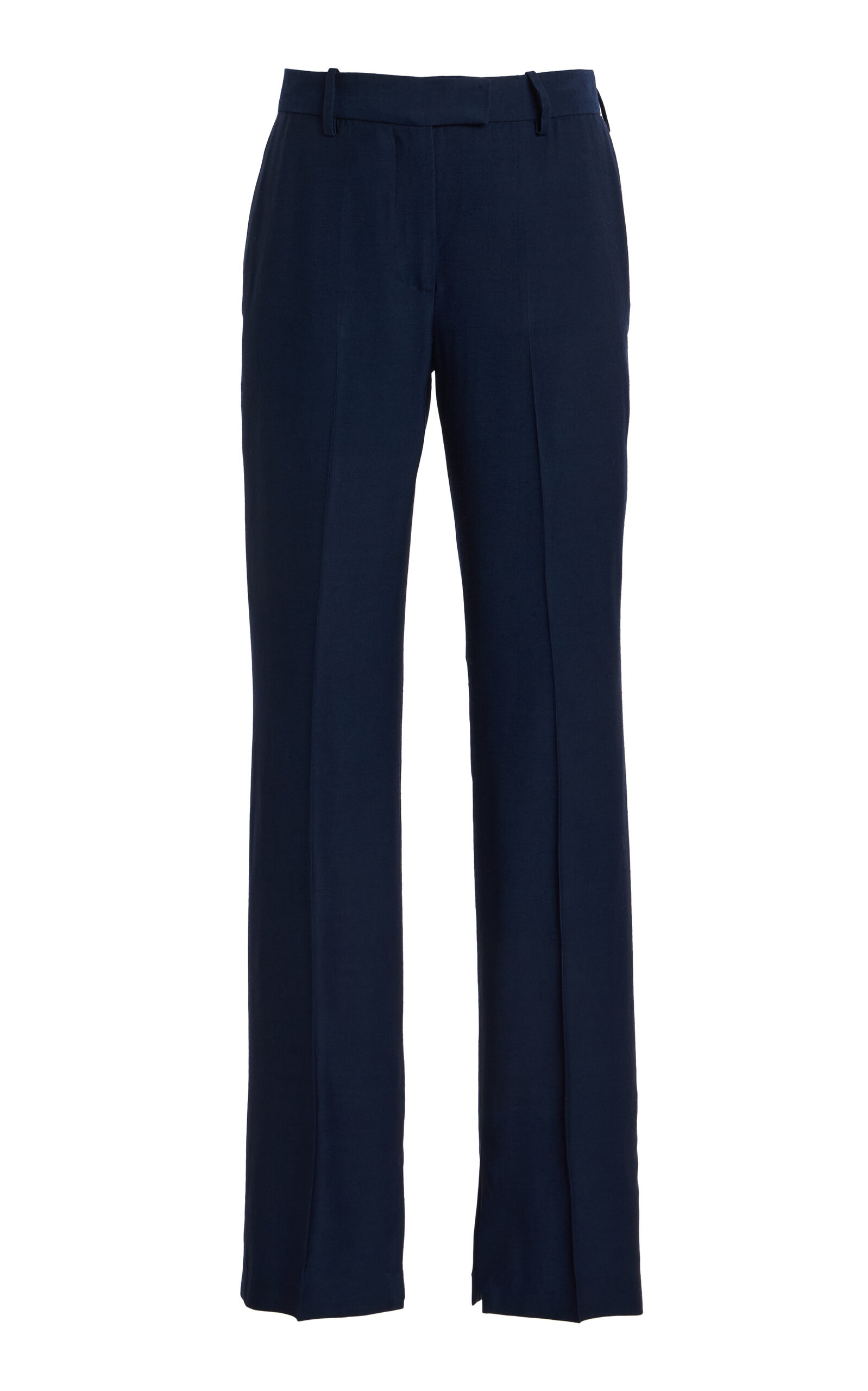 Kallmeyer Charlie Long Straight-leg Trousers In Blue