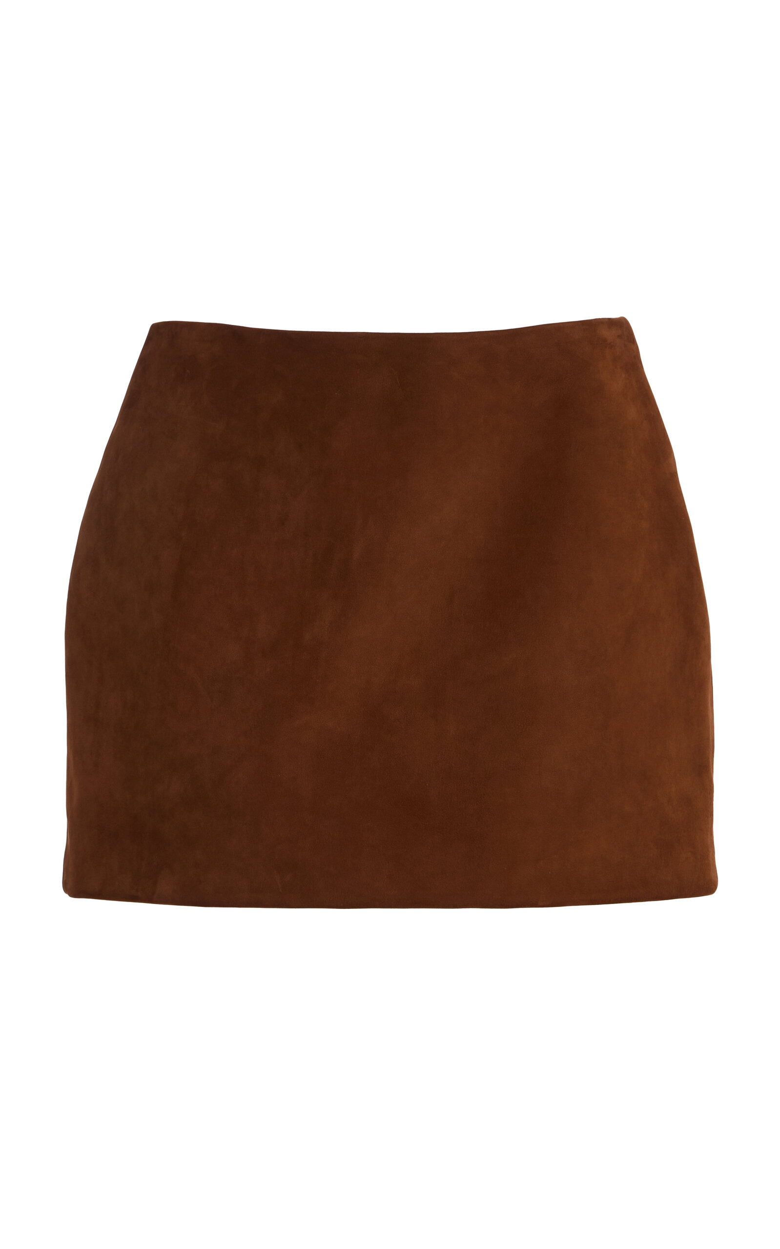 Kallmeyer Shiloh Suede Mini Skirt In Brown