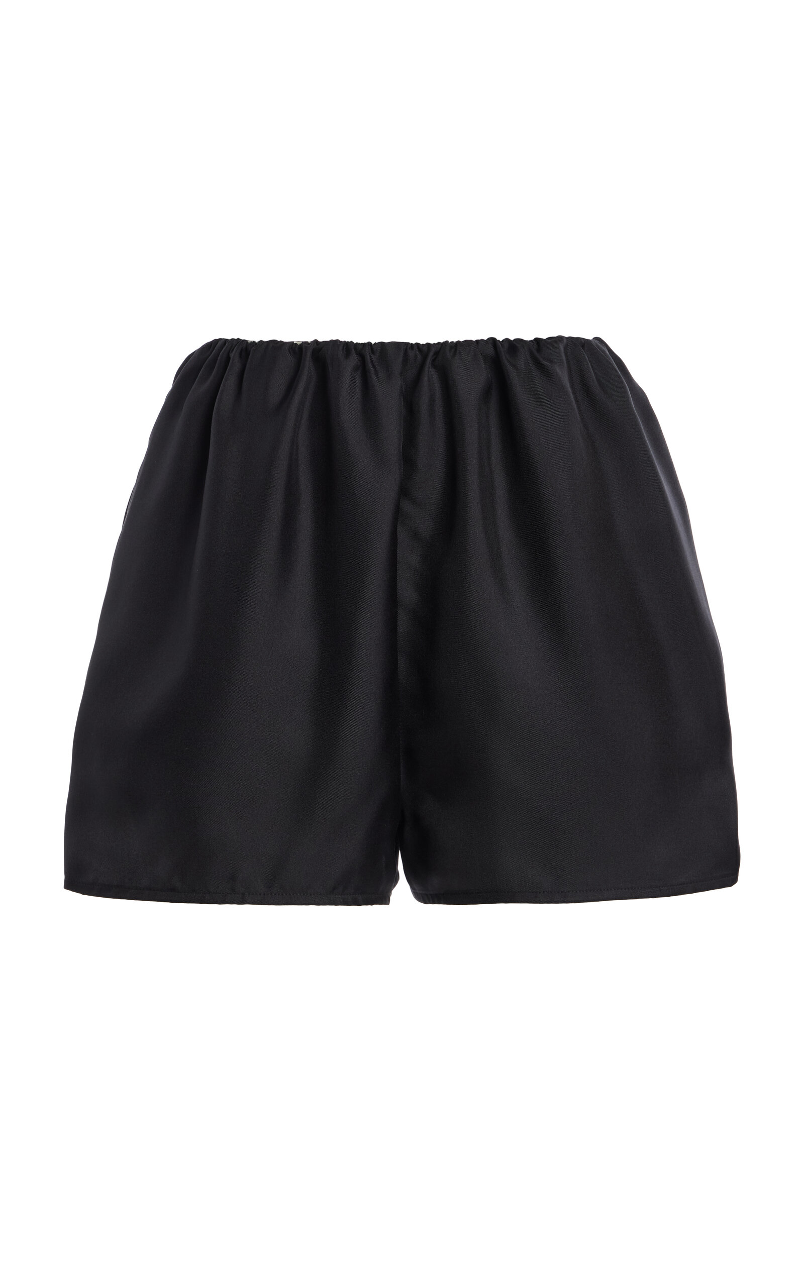 Kallmeyer Jules Silk Mini Short In Black