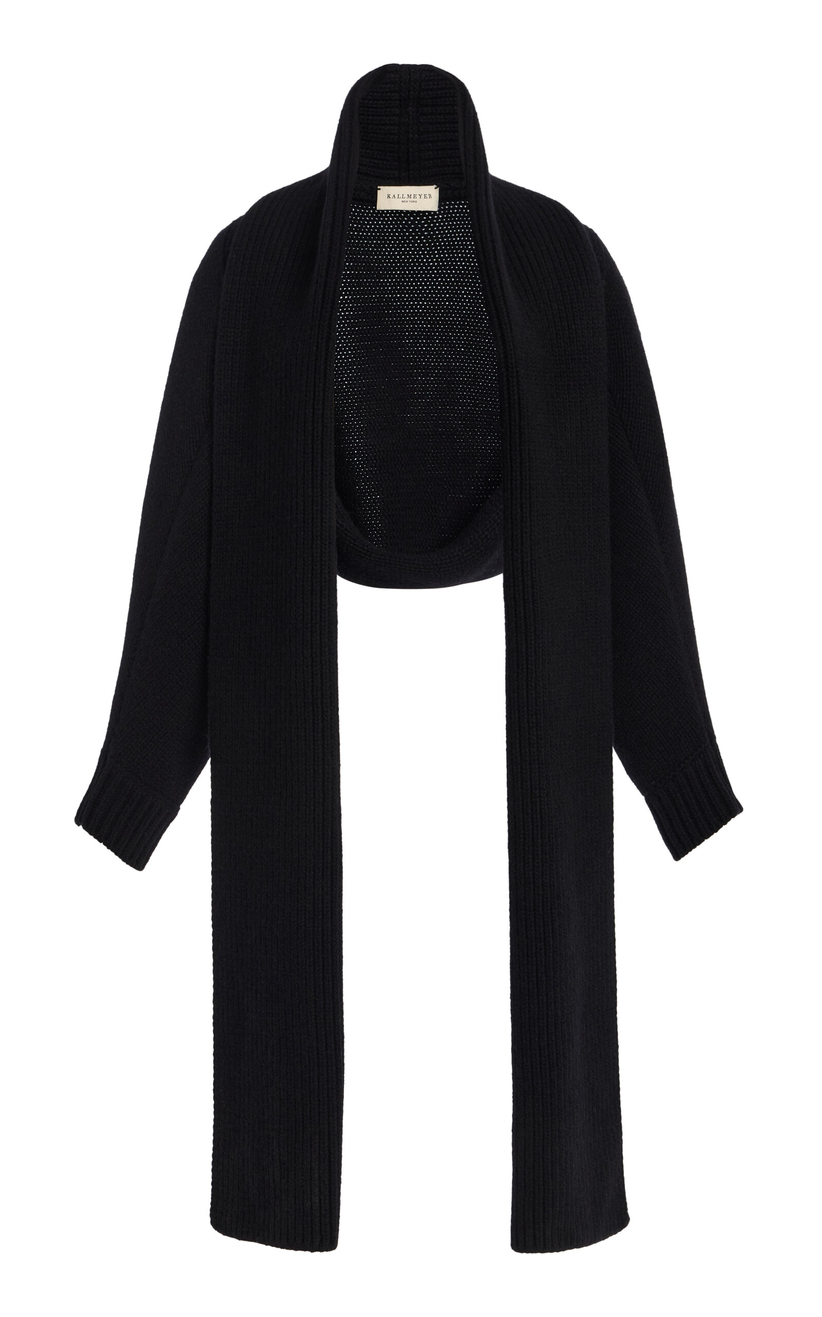 Kallmeyer Suki Wool-blend Shrug In Black