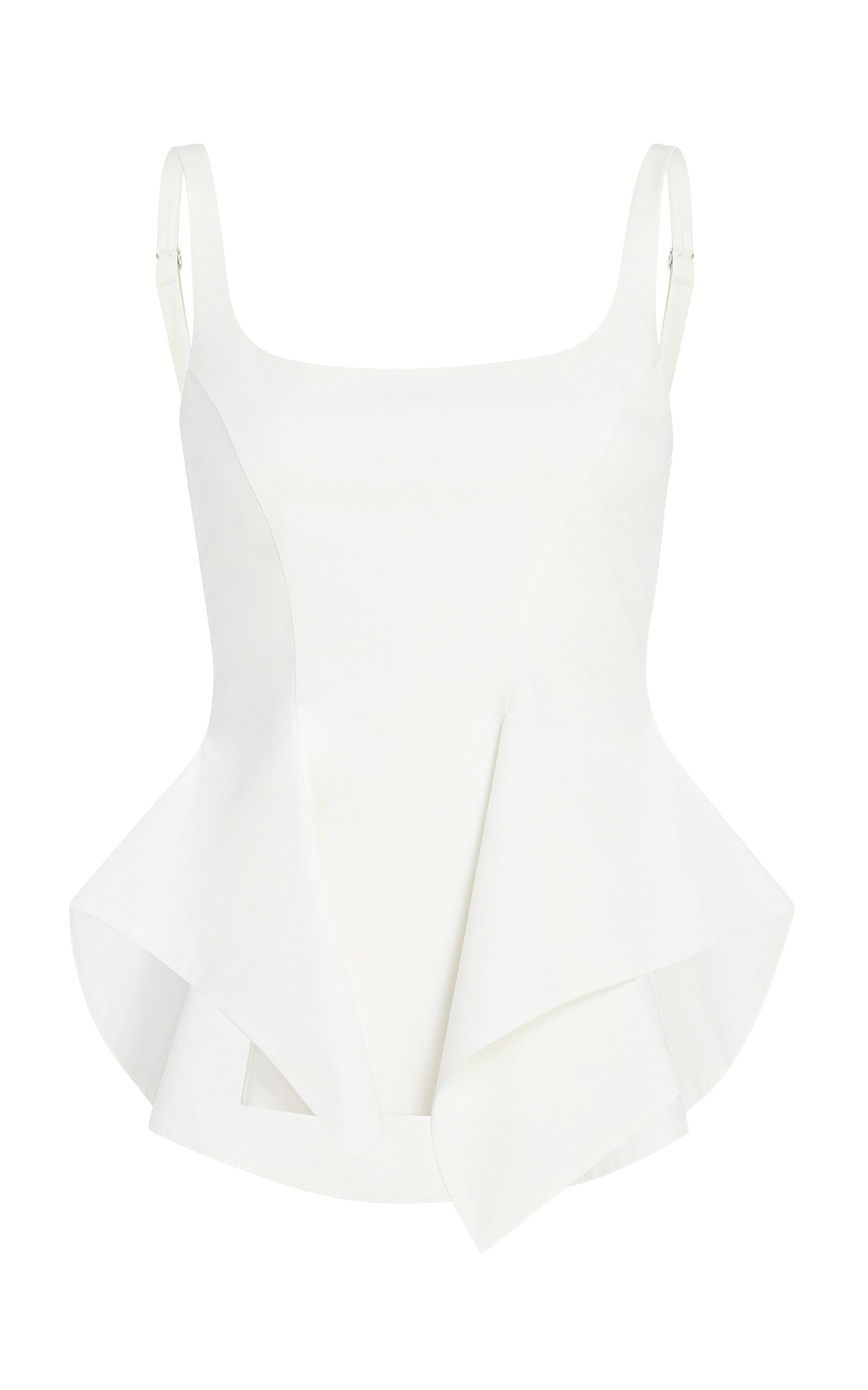 Khaite Loa Cotton Top In White