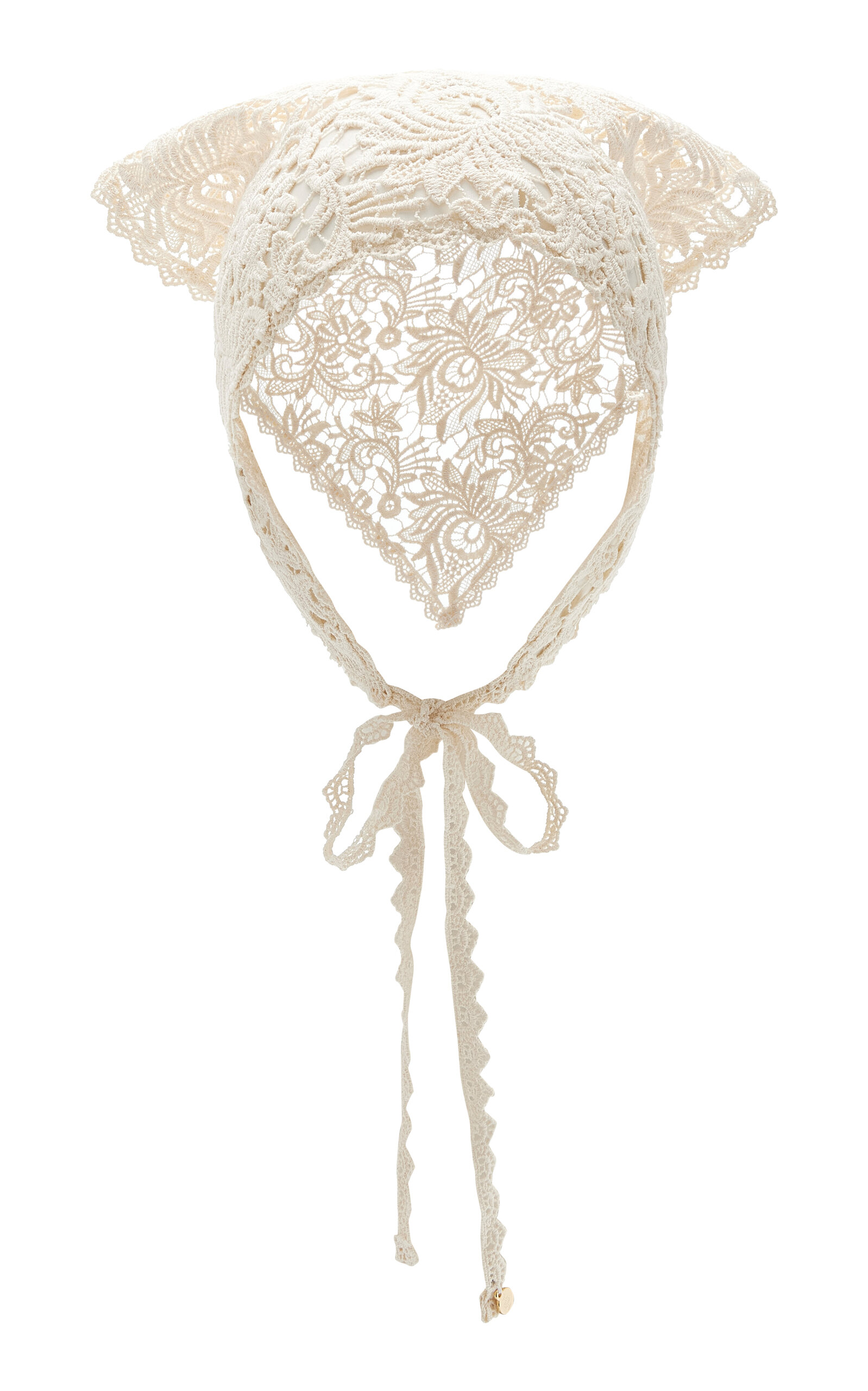 Lelet NY Esme Crocheted Cotton Bandana