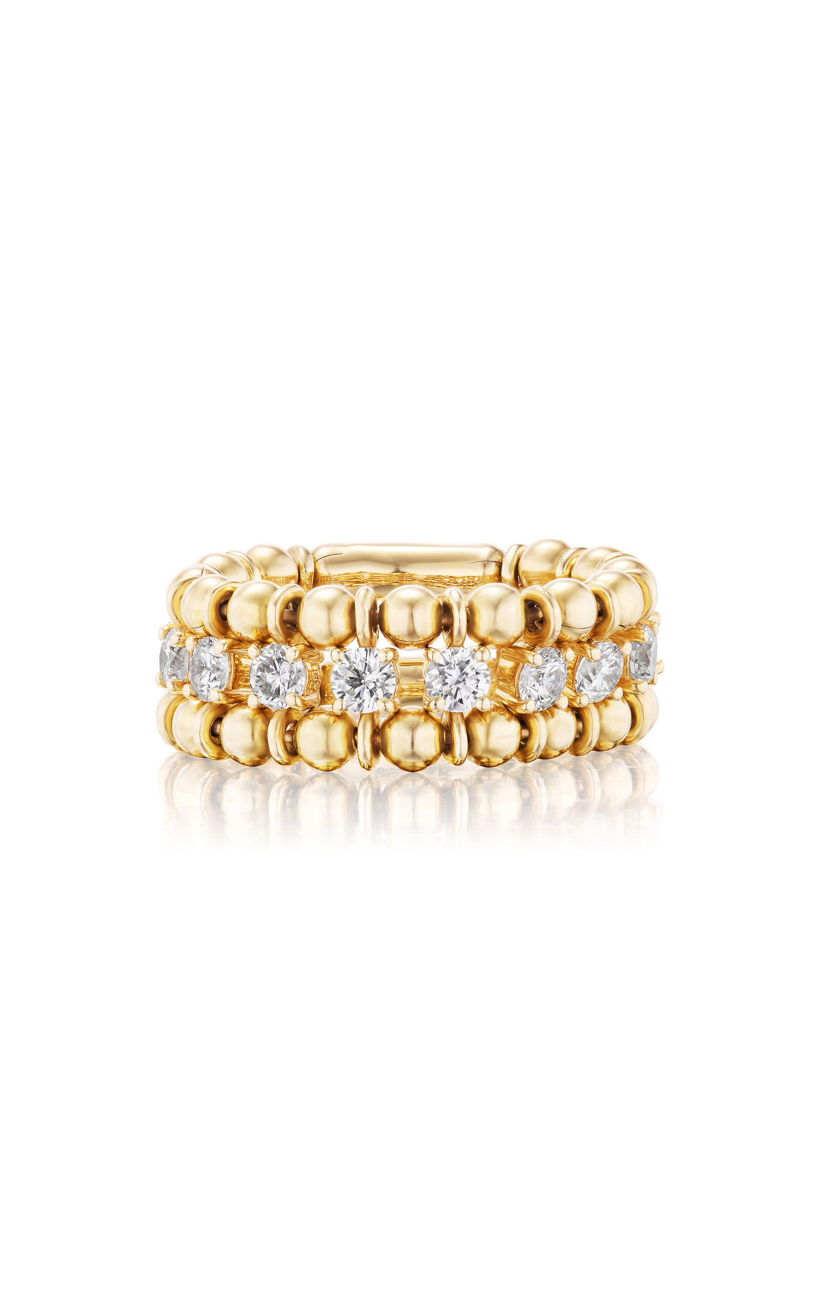 Vice Versa 14kt Yellow Gold Gemini Ring - Gold - Only At Moda Operandi