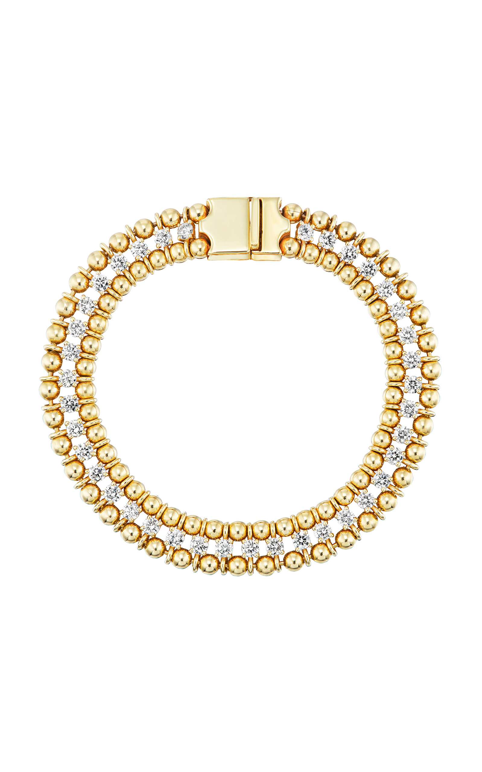 Vice Versa 14kt Yellow Gold Gemini Bracelet - Gold - OS - Only At Moda Operandi