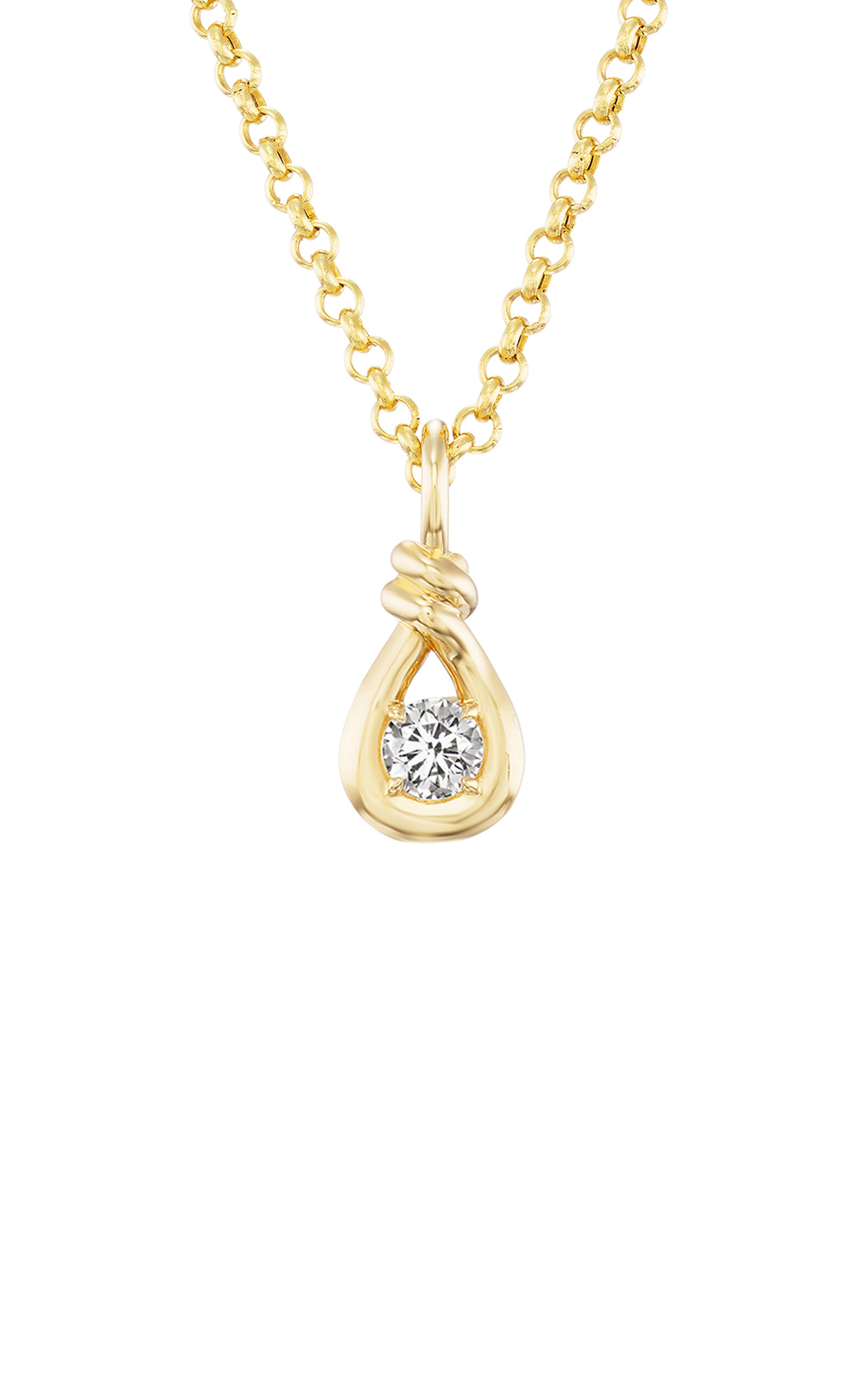 Vice Versa 14kt Yellow Gold Boa Charm - Gold - OS - Only At Moda Operandi