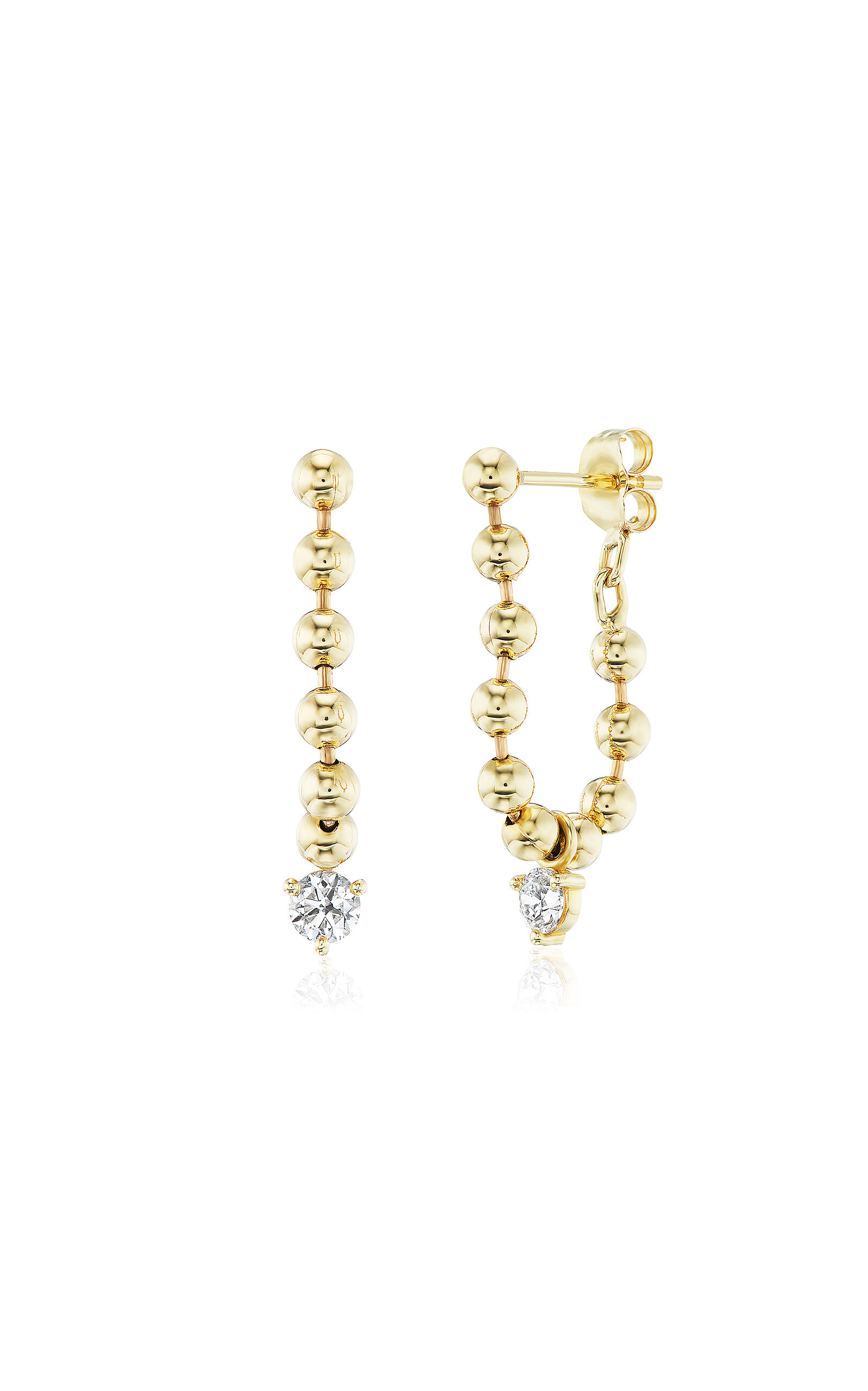 Vice Versa 14kt Yellow Gold Kin Drops - Gold - OS - Only At Moda Operandi