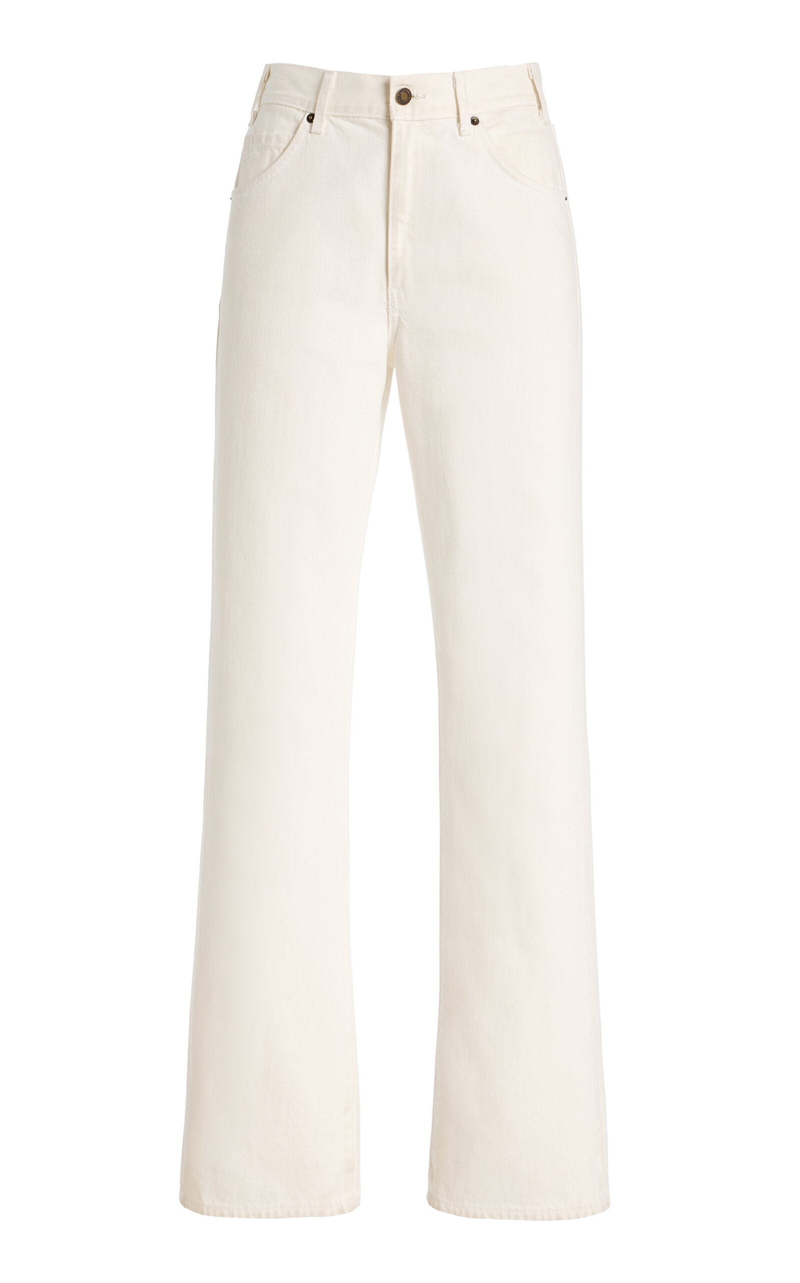 NILI LOTAN Joan Rigid High-Rise Straight-Leg Jeans