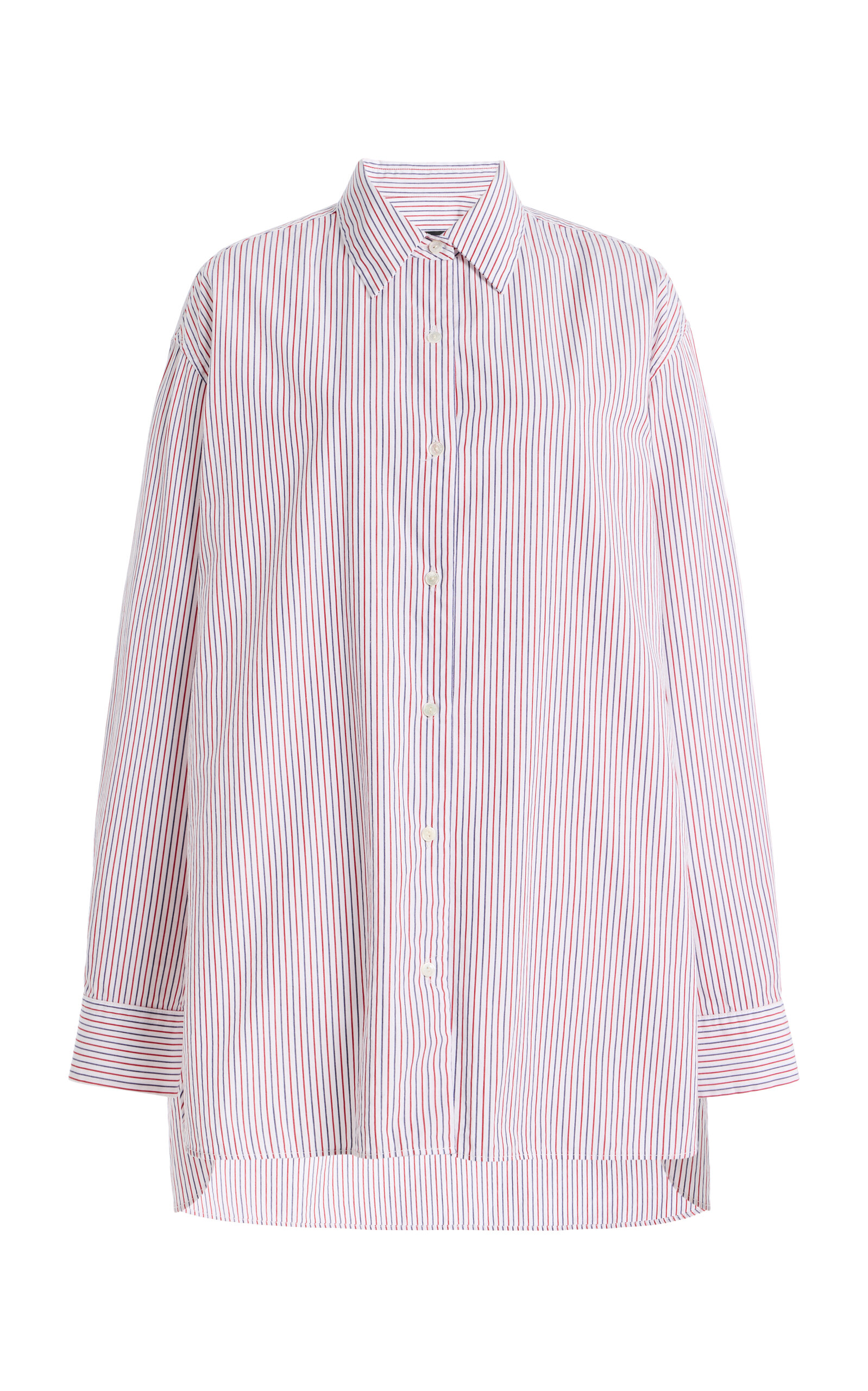 NILI LOTAN Yorke Oversized Cotton Shirt