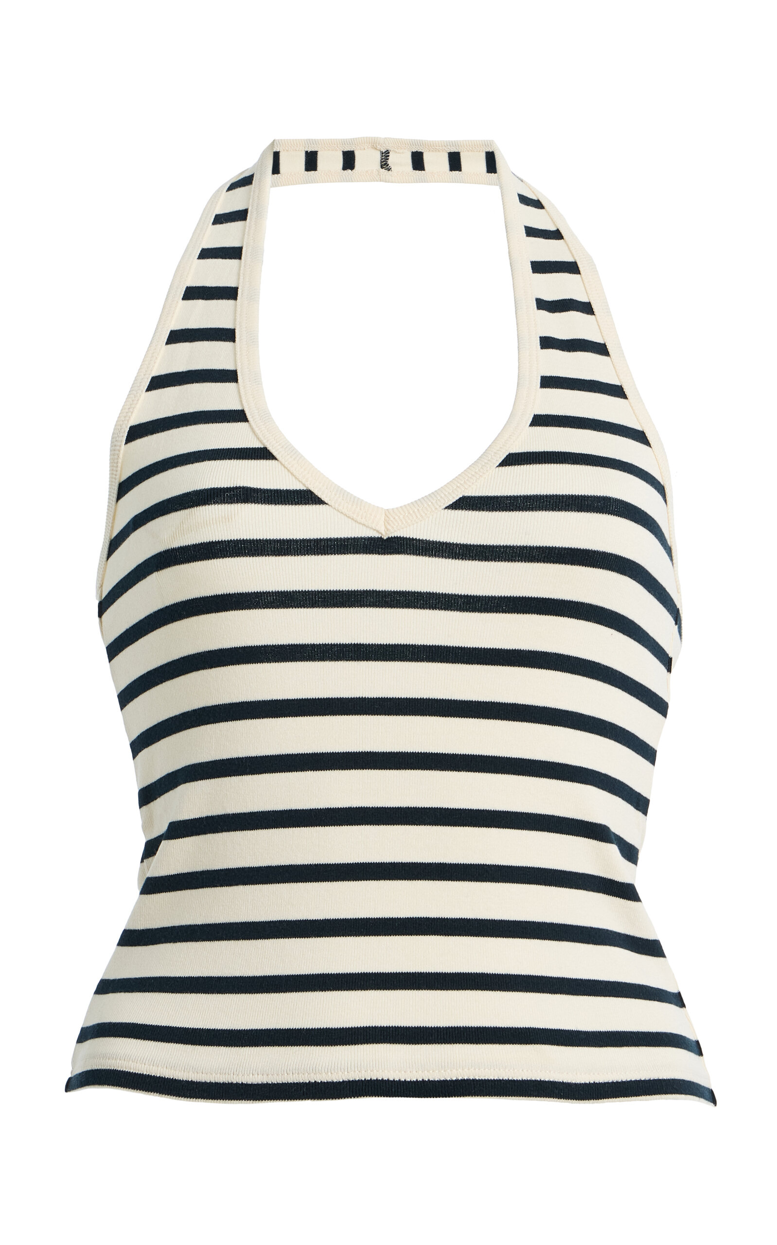 NILI LOTAN Britt Cotton Halter Top